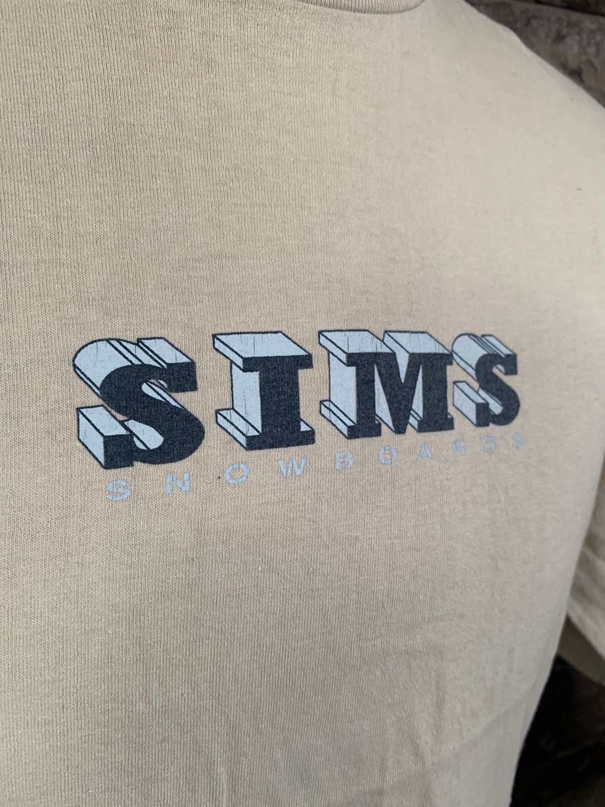 Other Vintage 90s Sims Snowboards / Surfboards / Skate T shirt Size US M / EU 48-50 / 2 - 6 Thumbnail