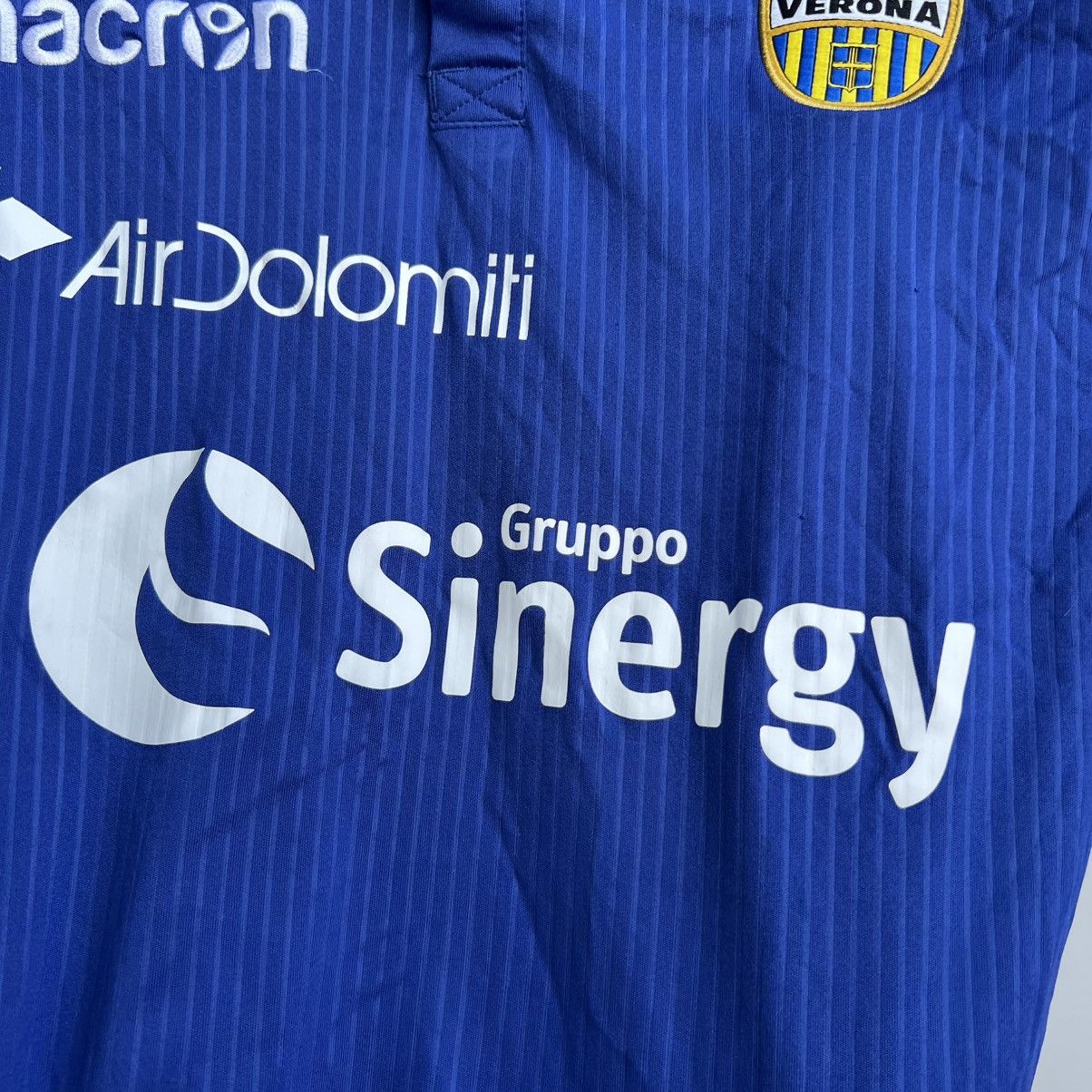 Macron Hellas Verona 2018-2019 Macron football soccer jersey Size US L / EU 52-54 / 3 - 5 Thumbnail