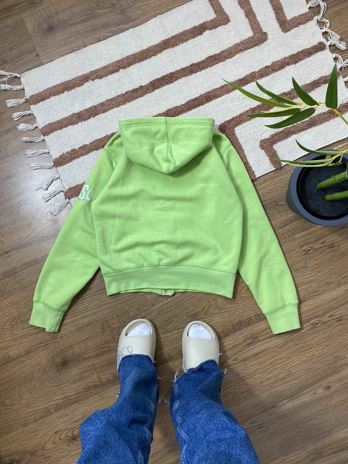 Diesel VINTAGE DIESEL GREEN ZIP HOODIE Size S / US 4 / IT 40 - 7 Thumbnail