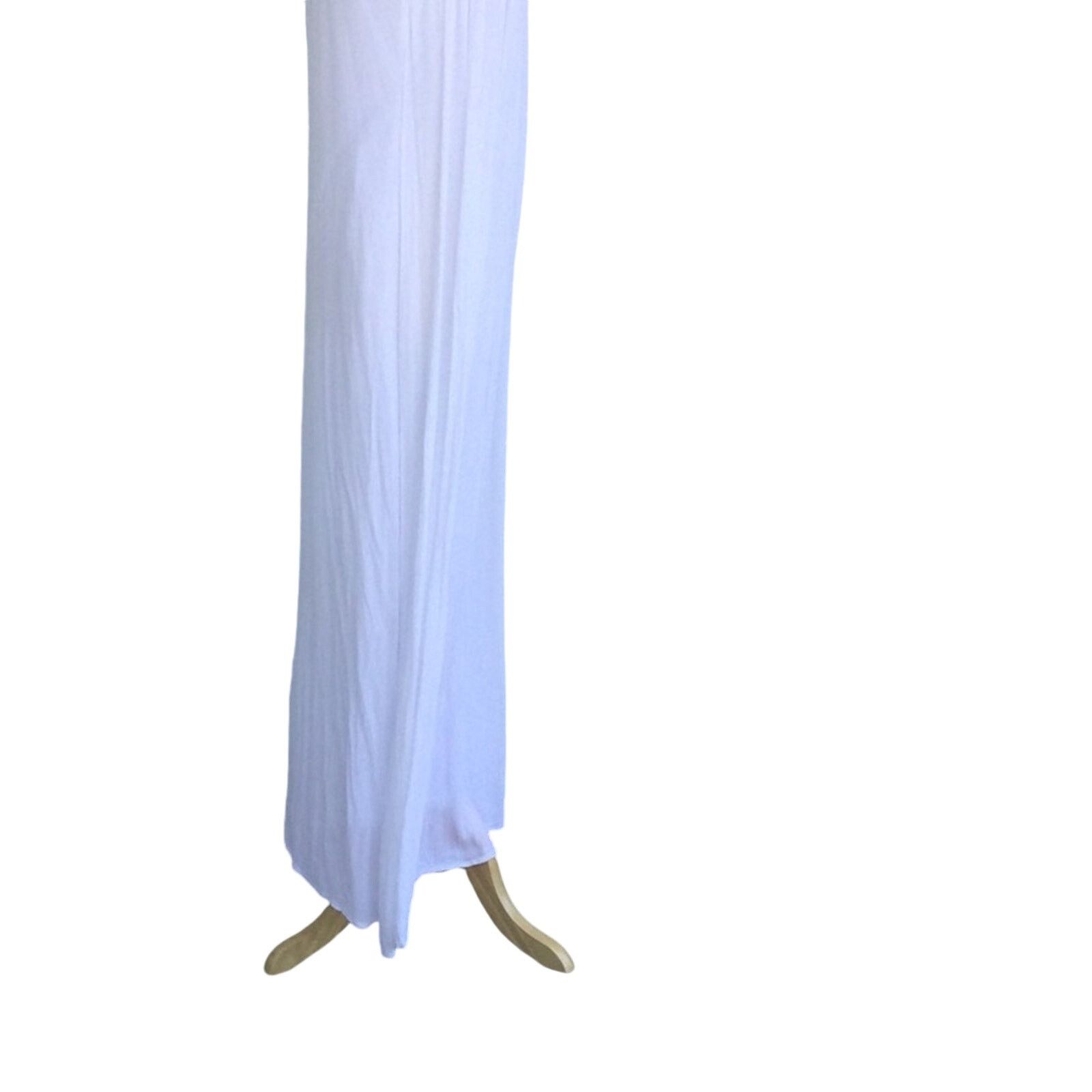 Other Flying Tomato White Lined Lace Maxi Sun Dress Size Small Size S / US 4 / IT 40 - 6 Thumbnail