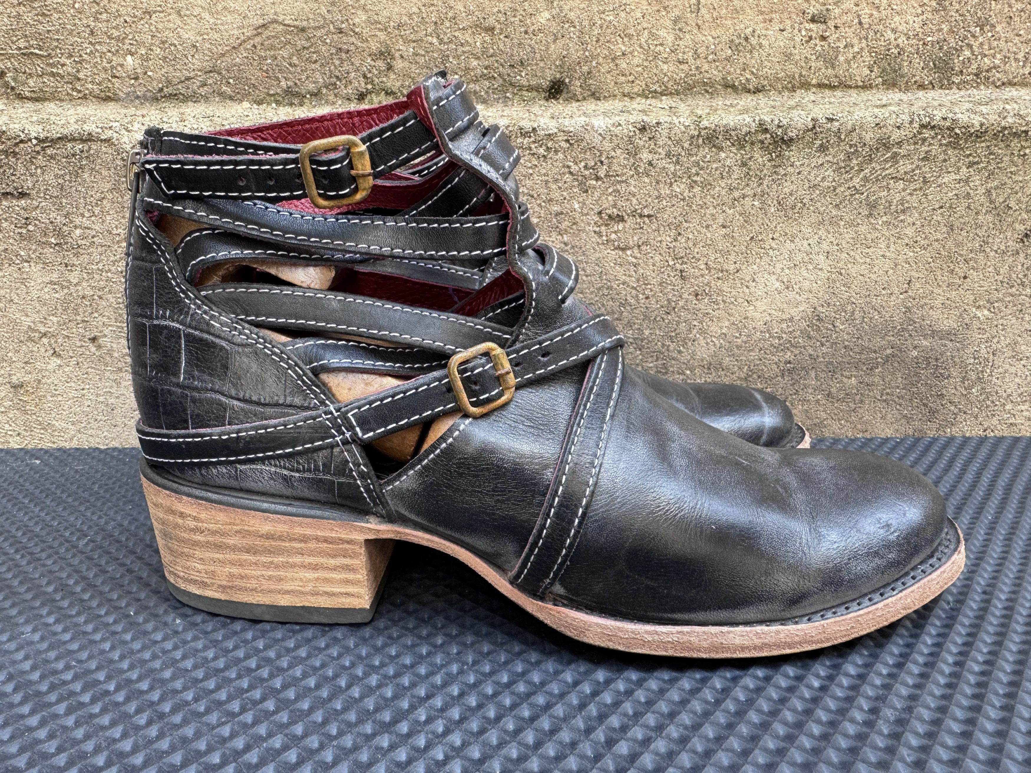 FREEBIRD FREEBIRD by Steven boost Stair Womens Strappy Ankle Avant Size US 7 / IT 37 - 3 Thumbnail