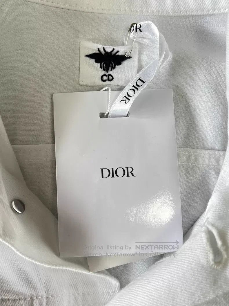 Dior Dior White denim jacket Size XS / US 0-2 / IT 36-38 - 7 Thumbnail