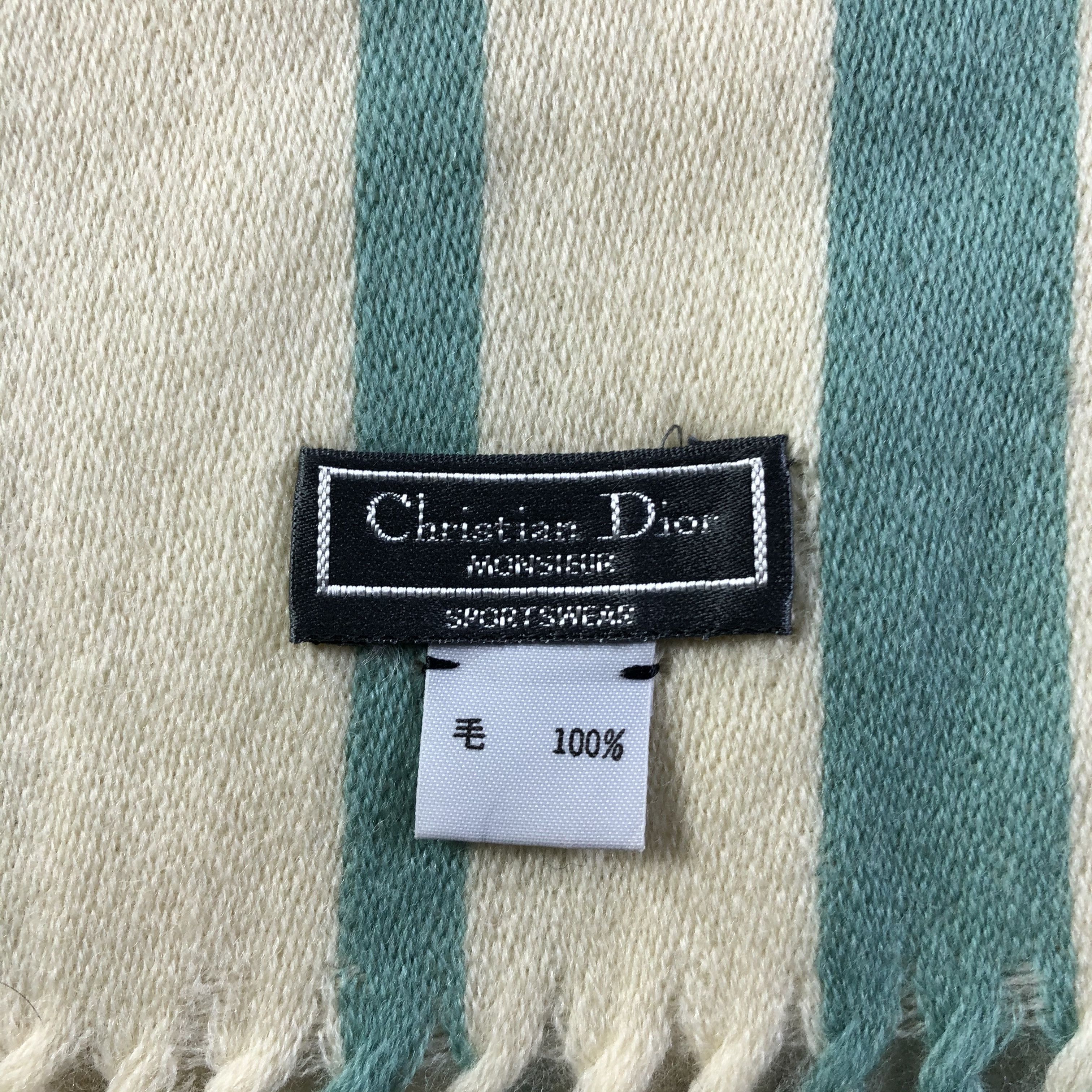 Christian Dior Monsieur Christian Dior Scarf / Muffler / Neckwear Size ONE SIZE - 2 Thumbnail