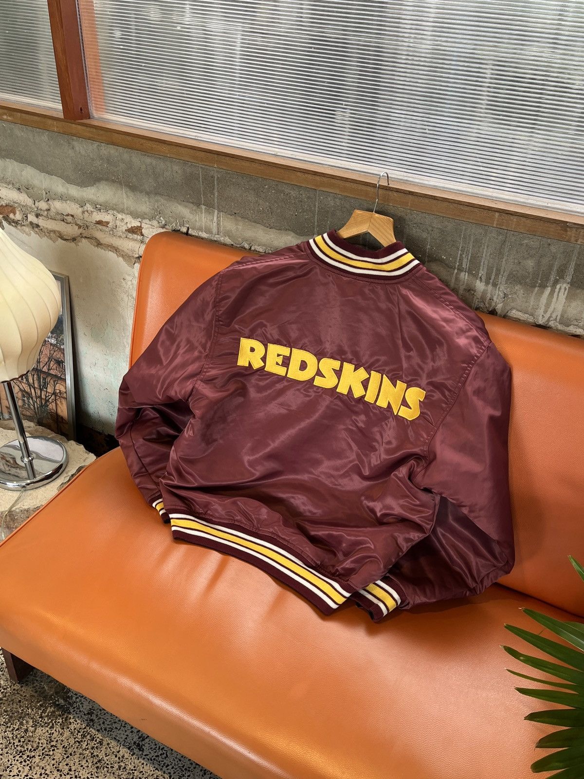 Starter Vintage Starter Washington Redskins Reversible Satin Jacket Size US M / EU 48-50 / 2 - 5 Thumbnail