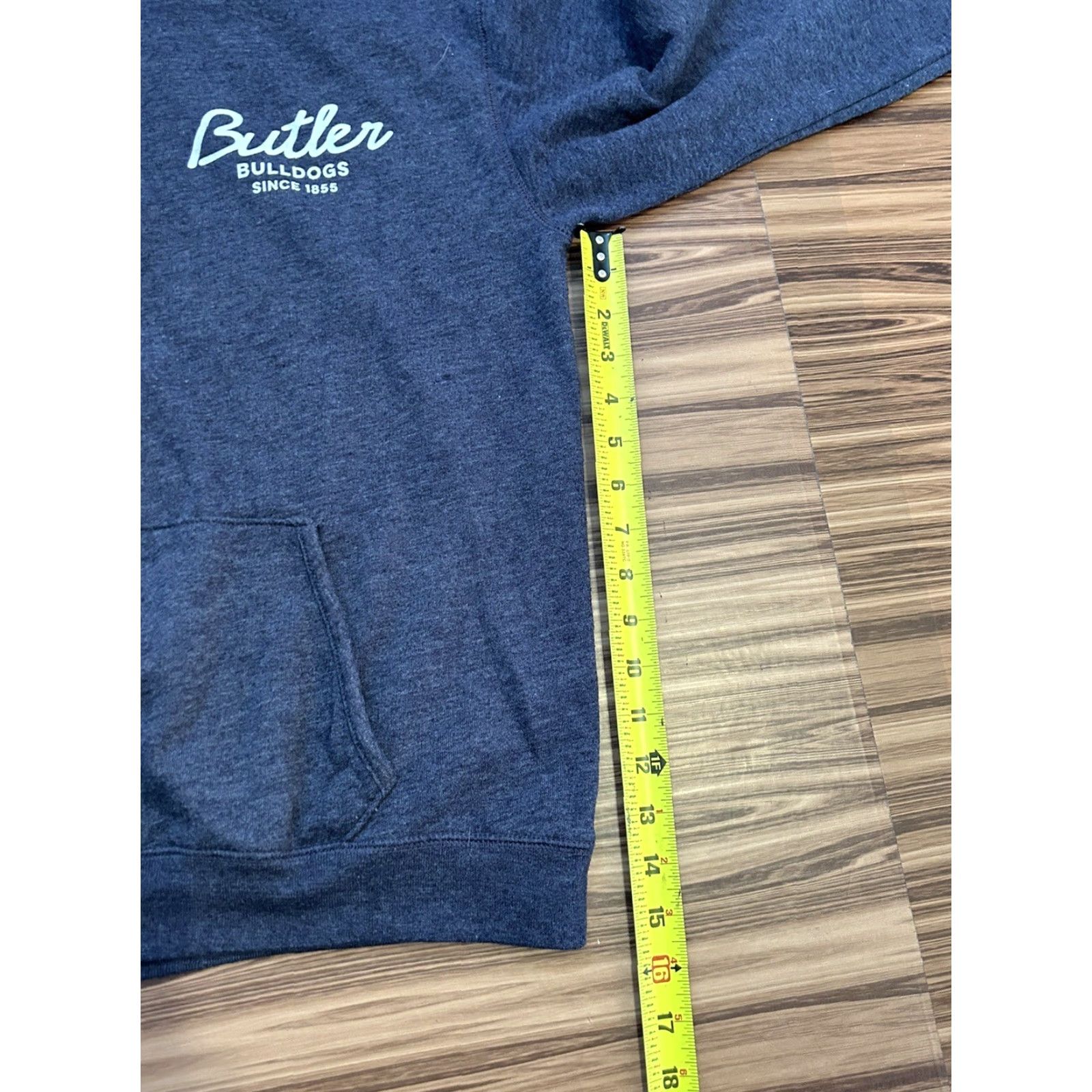 Vintage VINTAGE Leauge Womens BU Butler 1/4 Zip Mock Neck Pullover Size L Blue Sweatshirt 80s 90s Pullover Womens Mens? Size L / US 10 / IT 46 - 3 Thumbnail