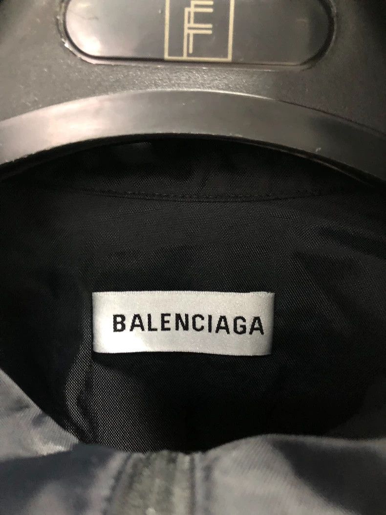 Balenciaga Balenciaga size 34 School uniform denim splicing nylon jac Size S / US 4 / IT 40 - 3 Thumbnail