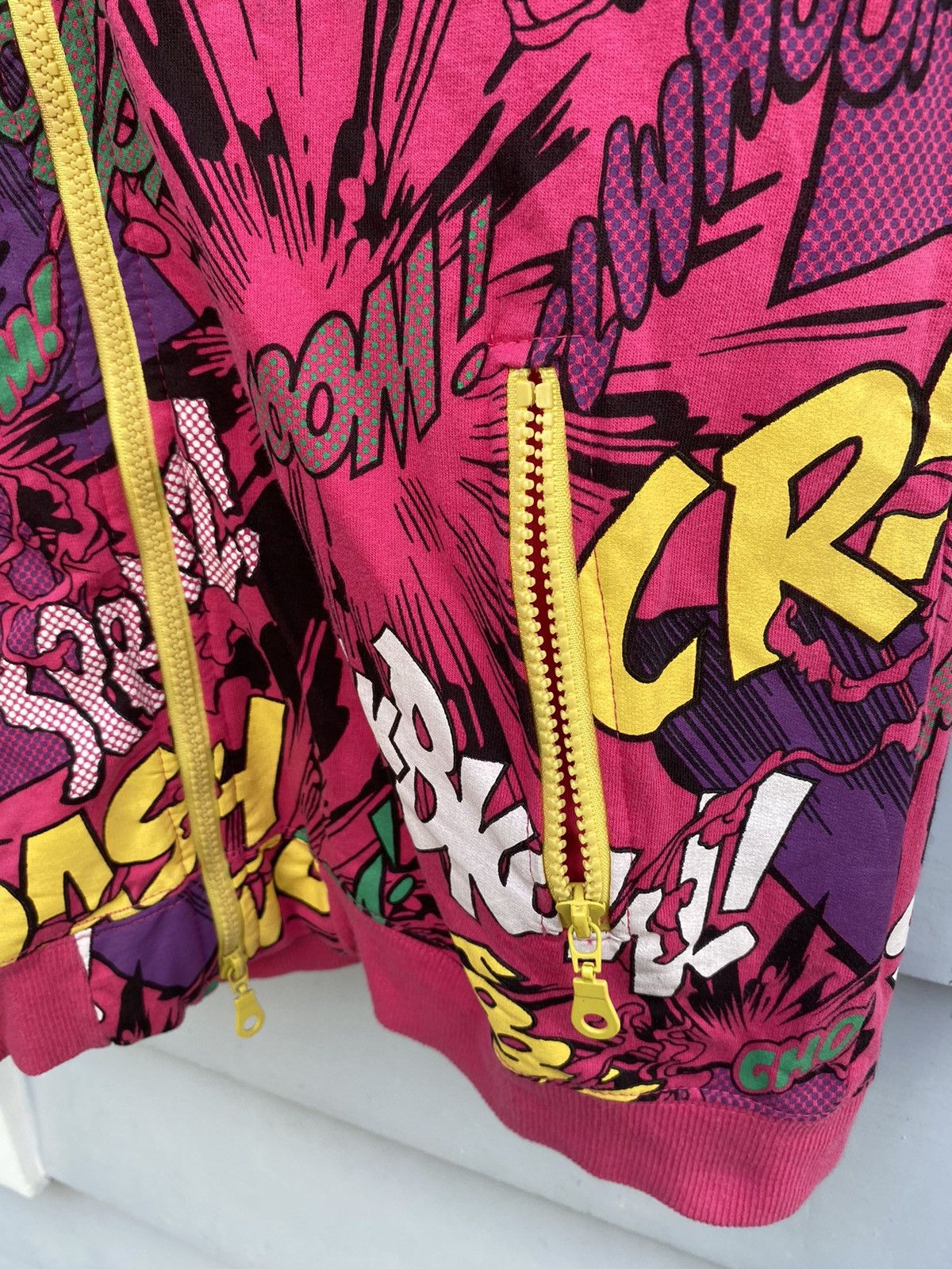 Japanese Brand Lock Heaven Aop Double Zip Hoodie Comic Marvel Style Japan Size US M / EU 48-50 / 2 - 5 Thumbnail