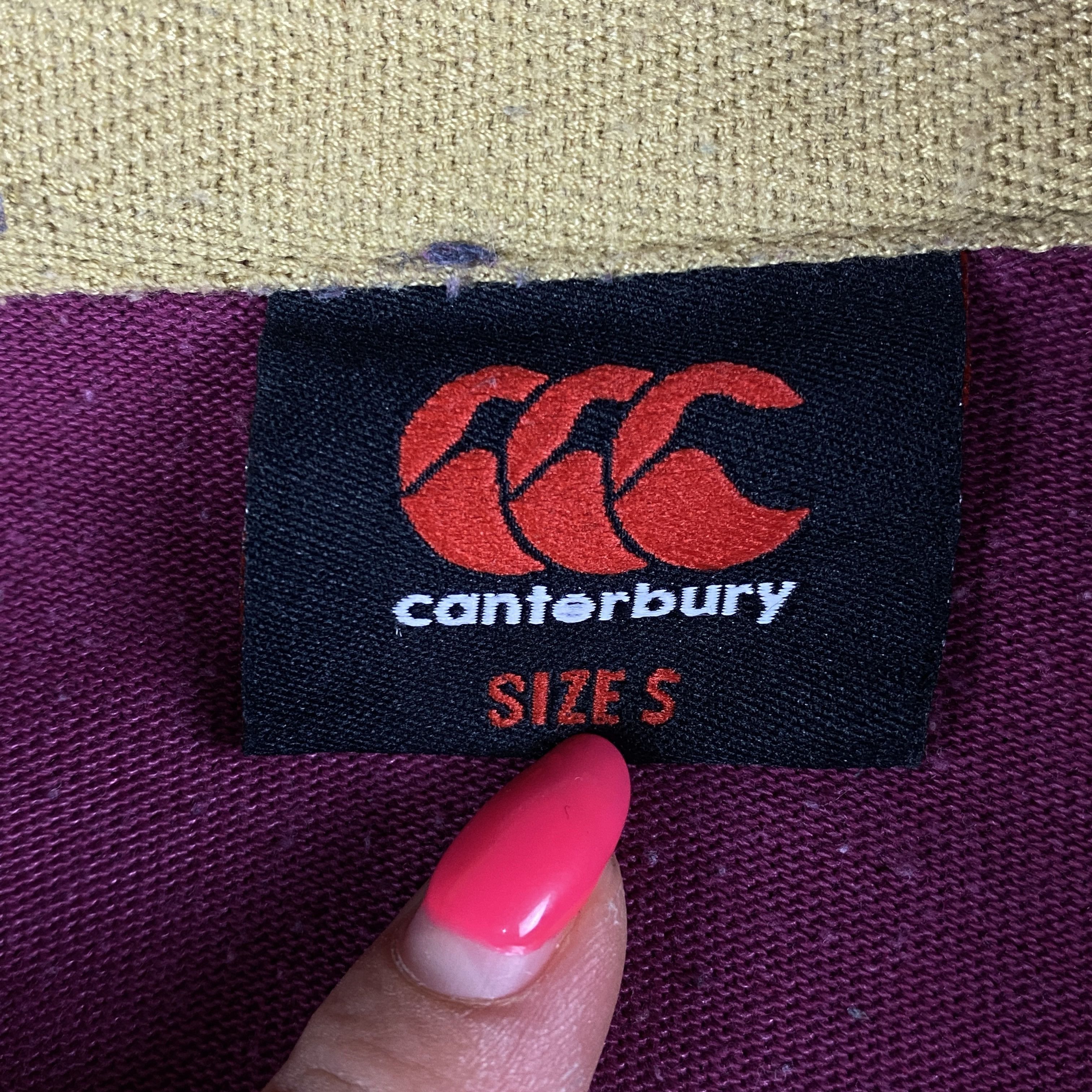 Canterbury of New Zealand × Vintage Mens Rugby Sweatshirt England Canterbury Vintage Size S Size US S / EU 44-46 / 1 - 5 Thumbnail
