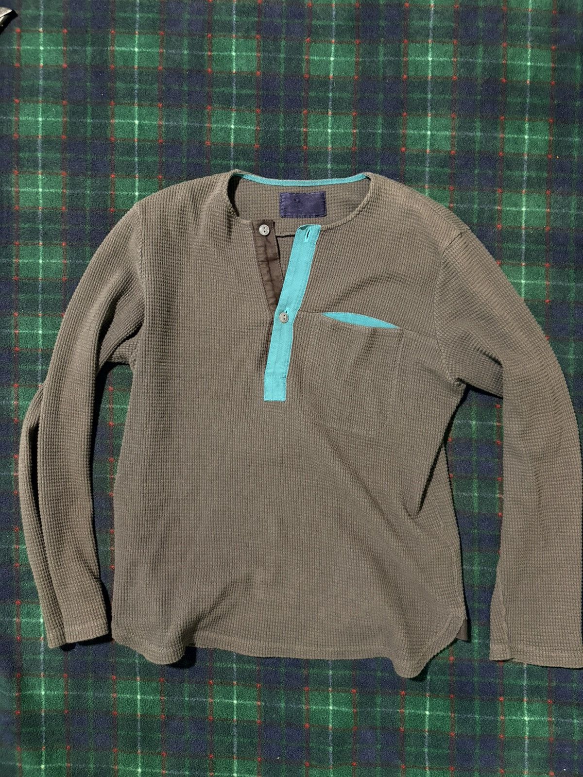 Undercover 90s Undercover Waffle Thermal Pullover Size US L / EU 52-54 / 3 - 1 Thumbnail