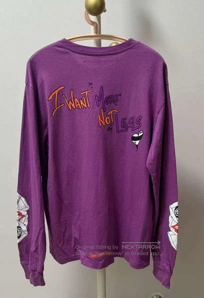 Chrome Hearts chromehearts long sleeve purple shirt size L. Size US L / EU 52-54 / 3 - 2 Thumbnail
