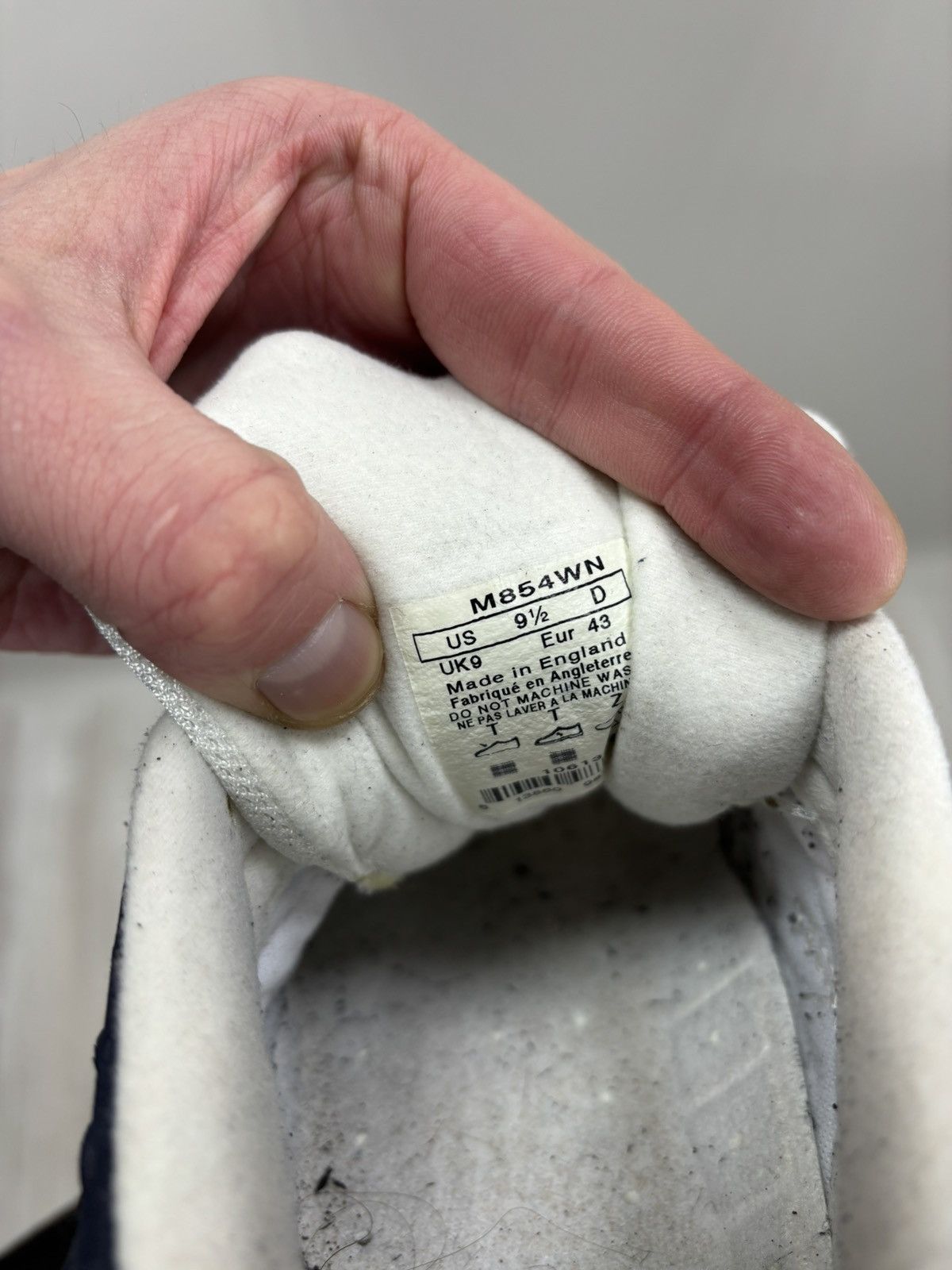 New Balance Mens vintage sneakers New Balance 854 Size 43 Size US 9.5 / EU 42-43 - 12 Thumbnail