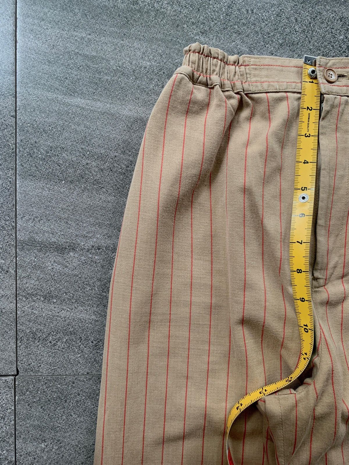 Issey Miyake FREE TAX! Issey Sport Relaxed Striped Trousers Size US 29 - 13 Thumbnail
