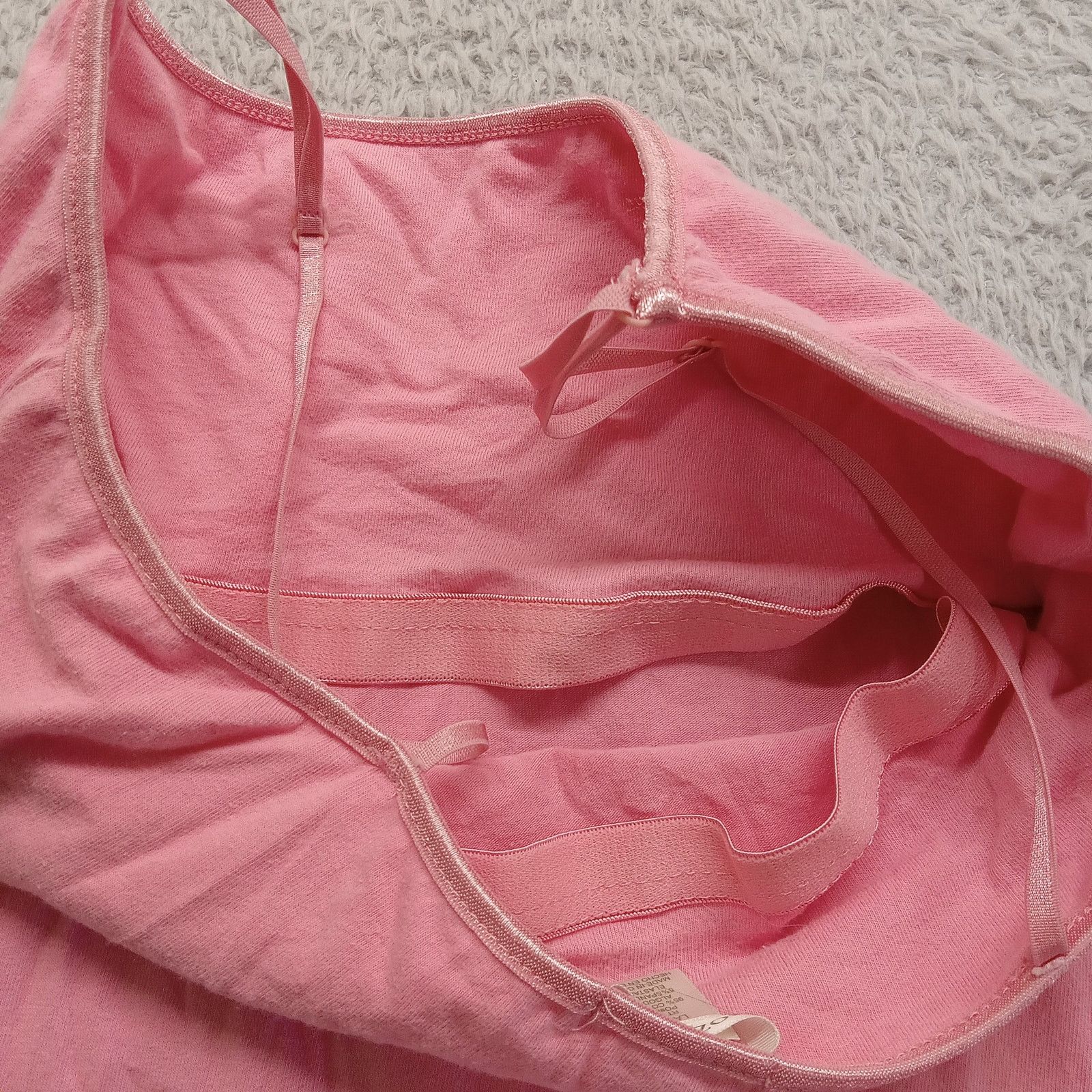 & Other Stories Bozzolo Tank Top L Women's Pink Pullover Cotton Blend Size L / US 10 / IT 46 - 3 Thumbnail