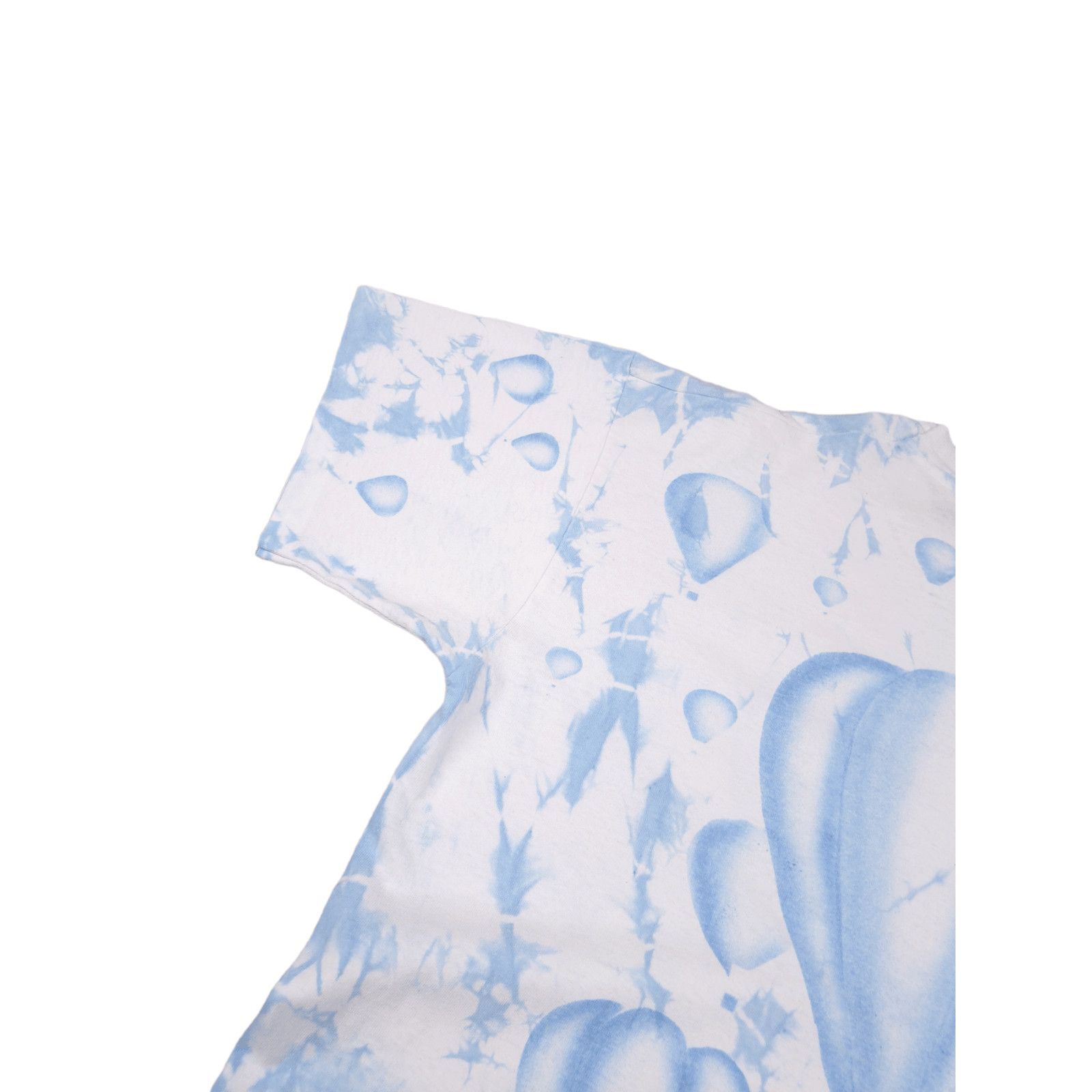 Vintage 💎 Vintage Art Abstract Baloons White Blue Sky T-shirt Size US L / EU 52-54 / 3 - 7 Thumbnail