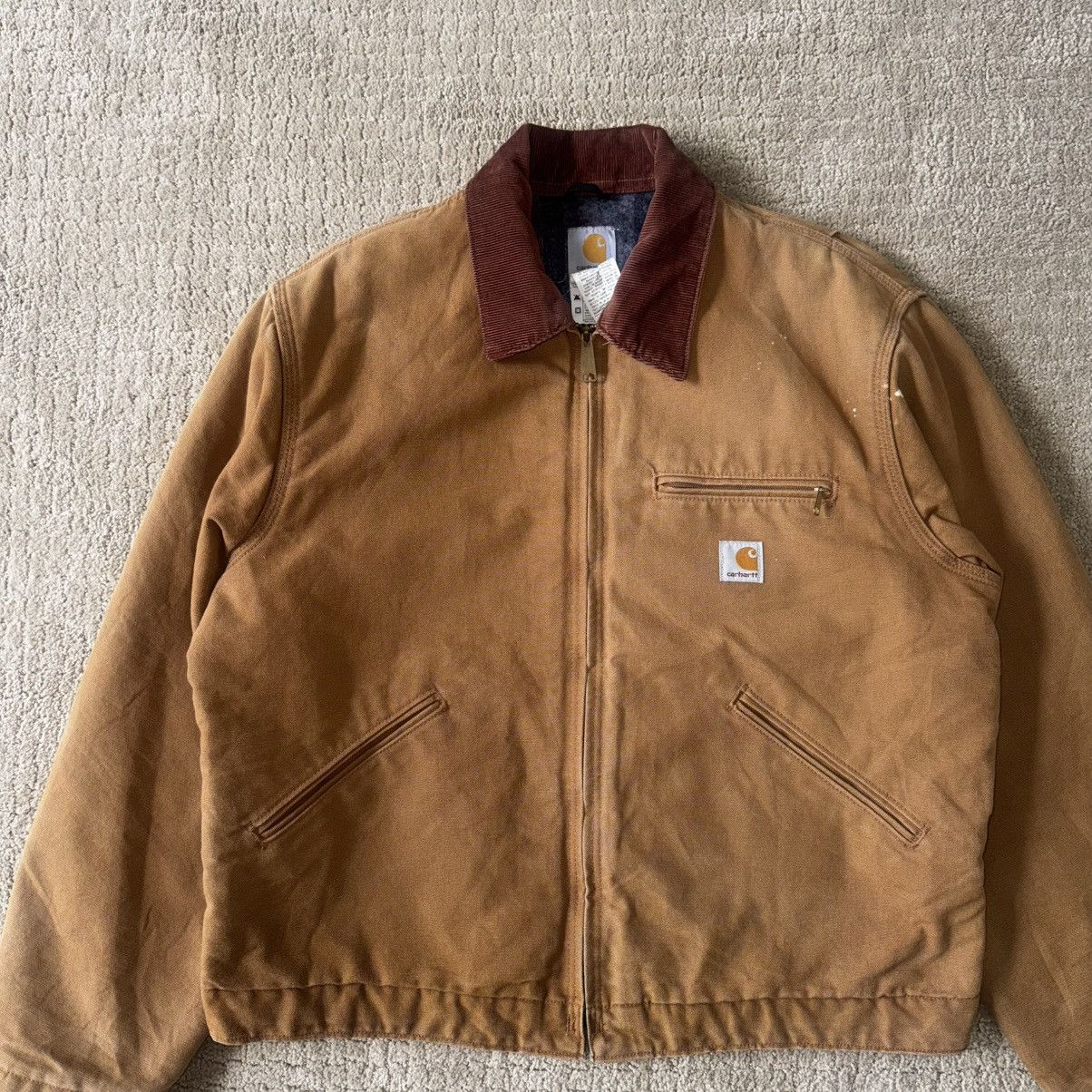 Carhartt Vintage Carhartt Detroit Jacket 90s Size US L / EU 52-54 / 3 - 2 Thumbnail