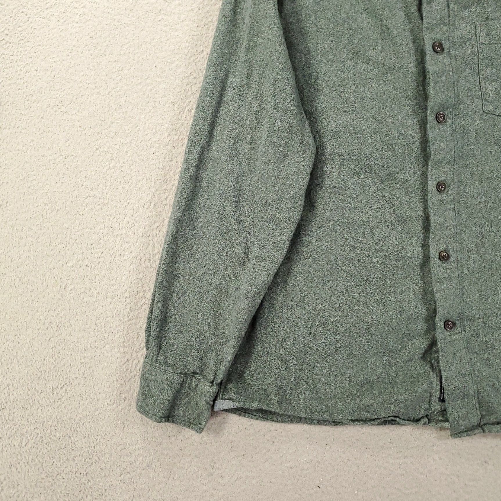 Grayers VINTAGE Grayers Jaspe Flannel Shirt Mens Large Green Button Up Long Sleeve Size US L / EU 52-54 / 3 - 3 Thumbnail