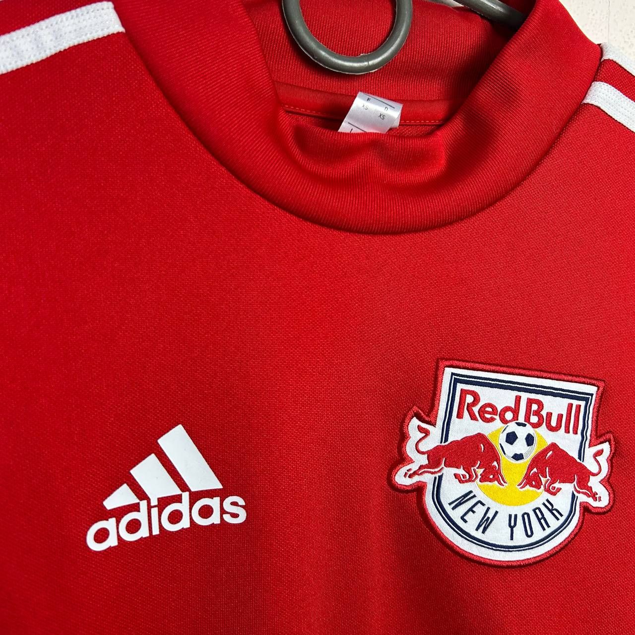 Adidas Mens Adidas FC Red Bull New York Training soccer sweatshirt Size US XS / EU 42 / 0 - 3 Thumbnail