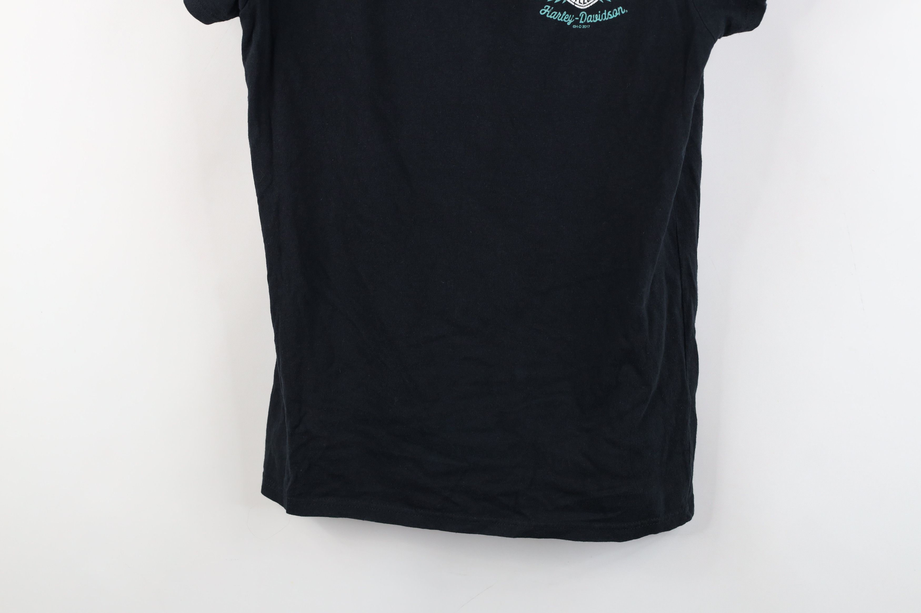 Harley Davidson Y2K Harley Davidson Spell Out Las Vegas Wings T-Shirt Black Size M / US 6-8 / IT 42-44 - 3 Thumbnail