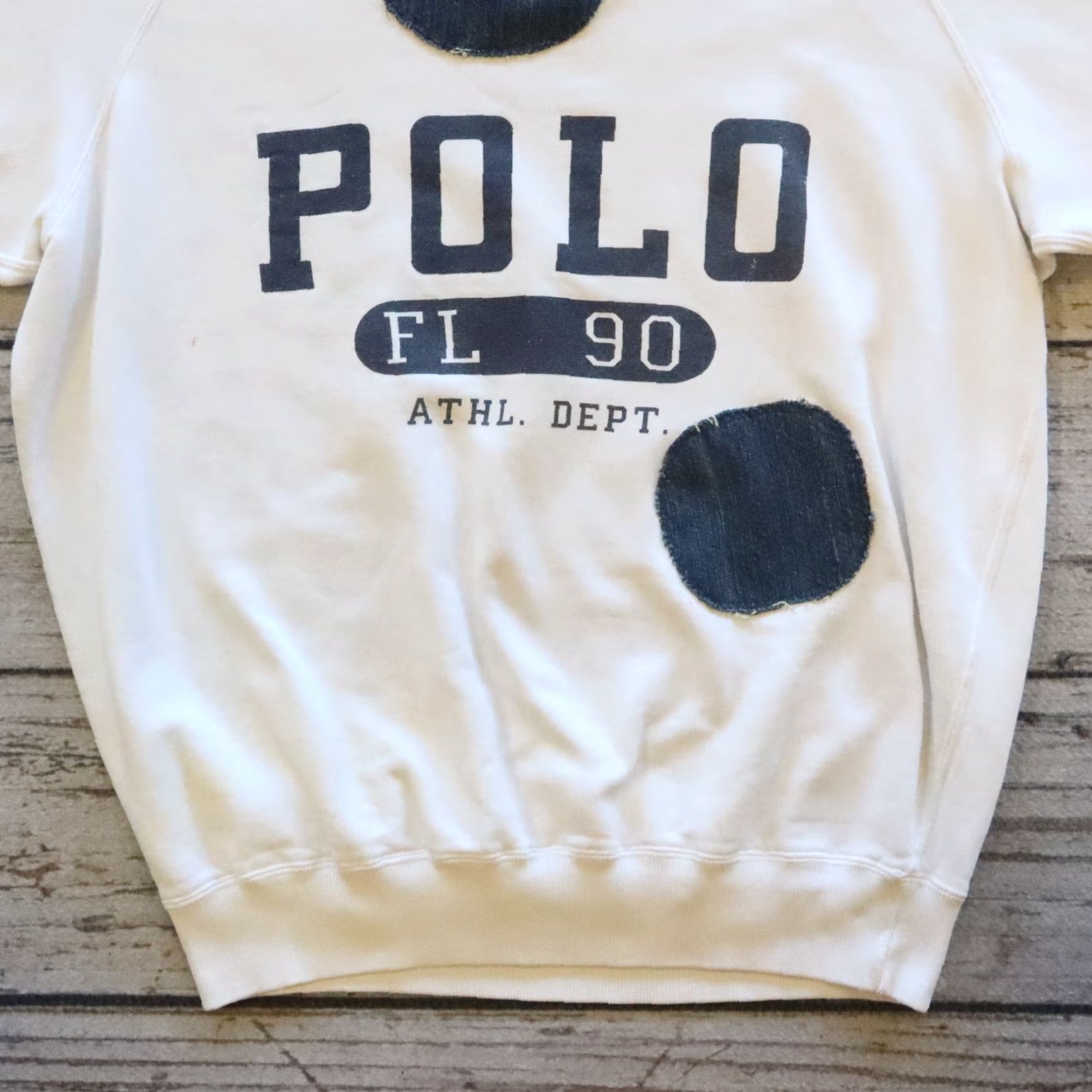 Polo Ralph Lauren Vintage Polo Ralph Lauren Sweatshirt Crewneck 90s Size M White Men Size US M / EU 48-50 / 2 - 3 Thumbnail