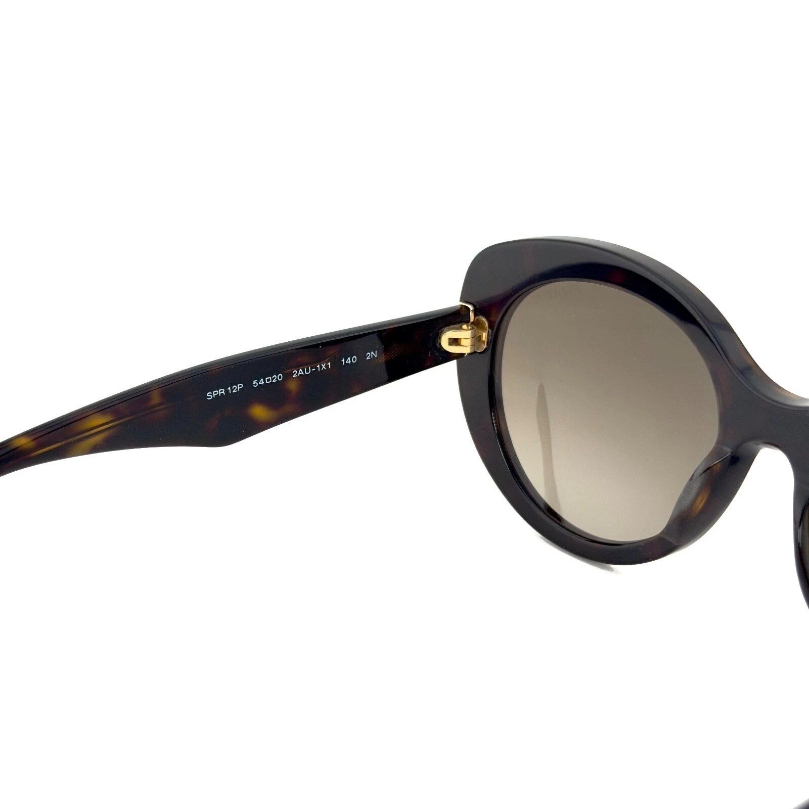 PRADA 12P POEME Heritage PR12PS Brown Havana Sunglasses