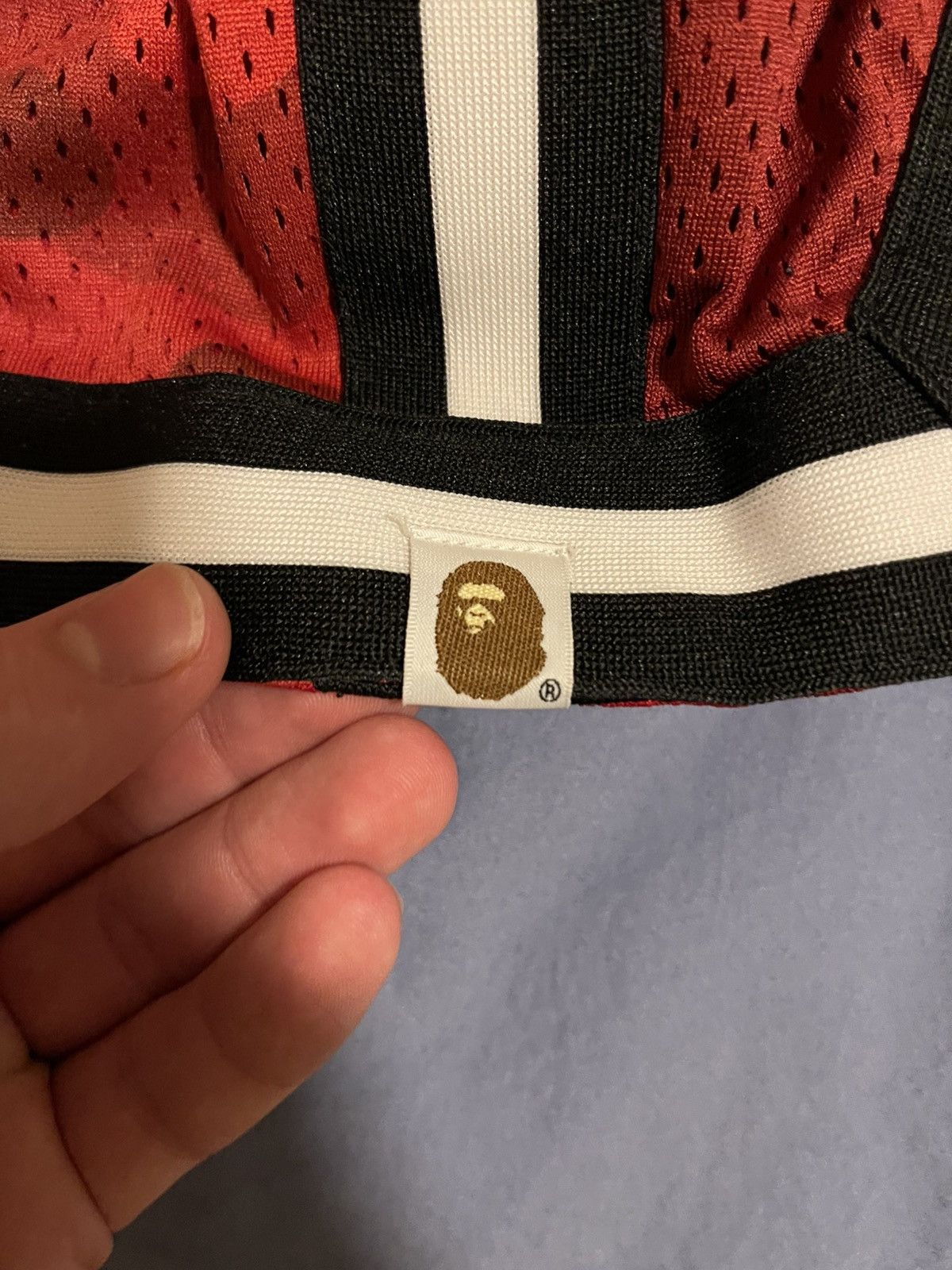 Bape Bape color camo wide basketball shorts Size US 34 / EU 50 - 7 Thumbnail