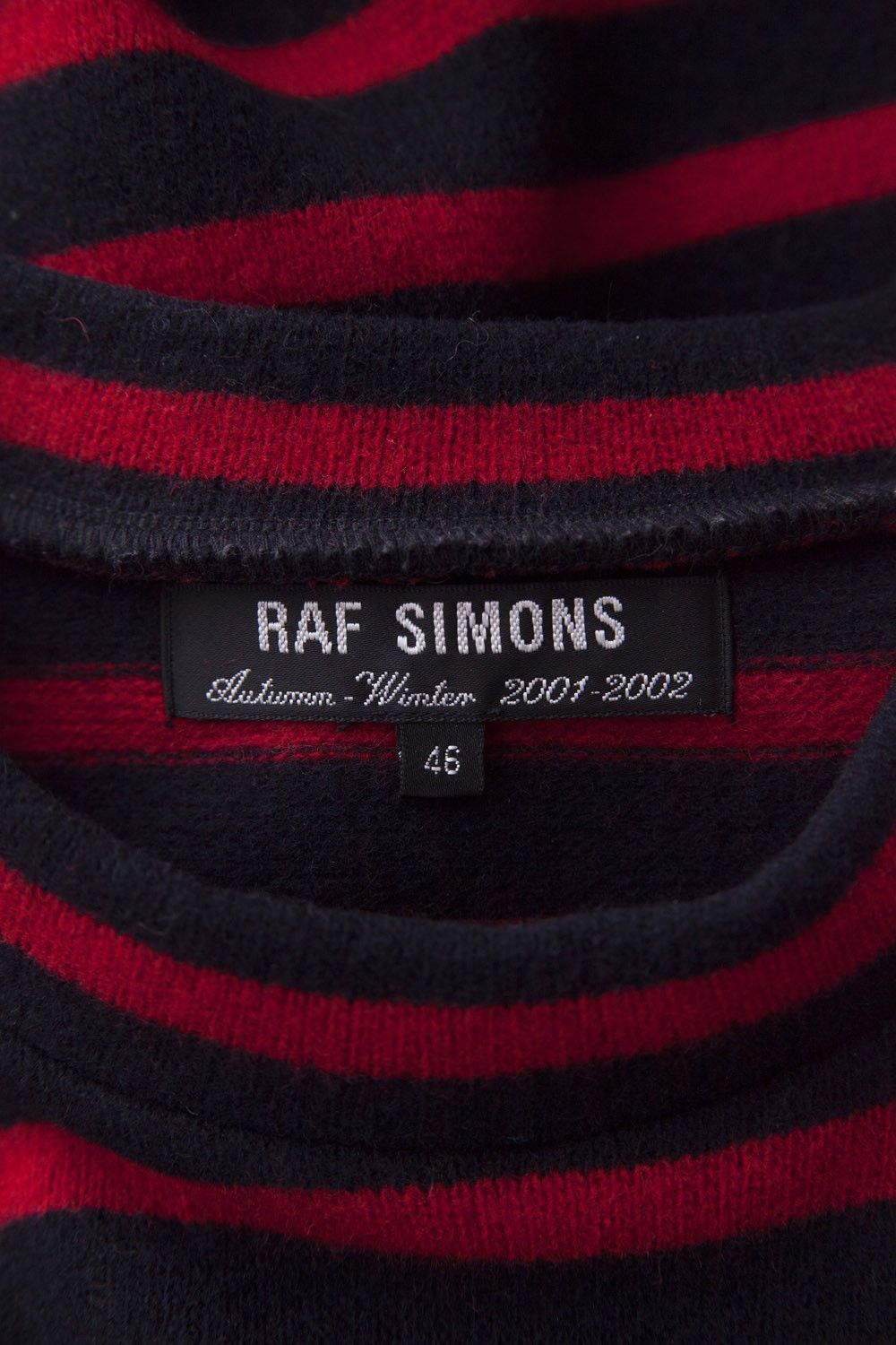 Raf Simons AW01 Riot Riot Riot patched sweater Size US S / EU 44-46 / 1 - 6 Thumbnail