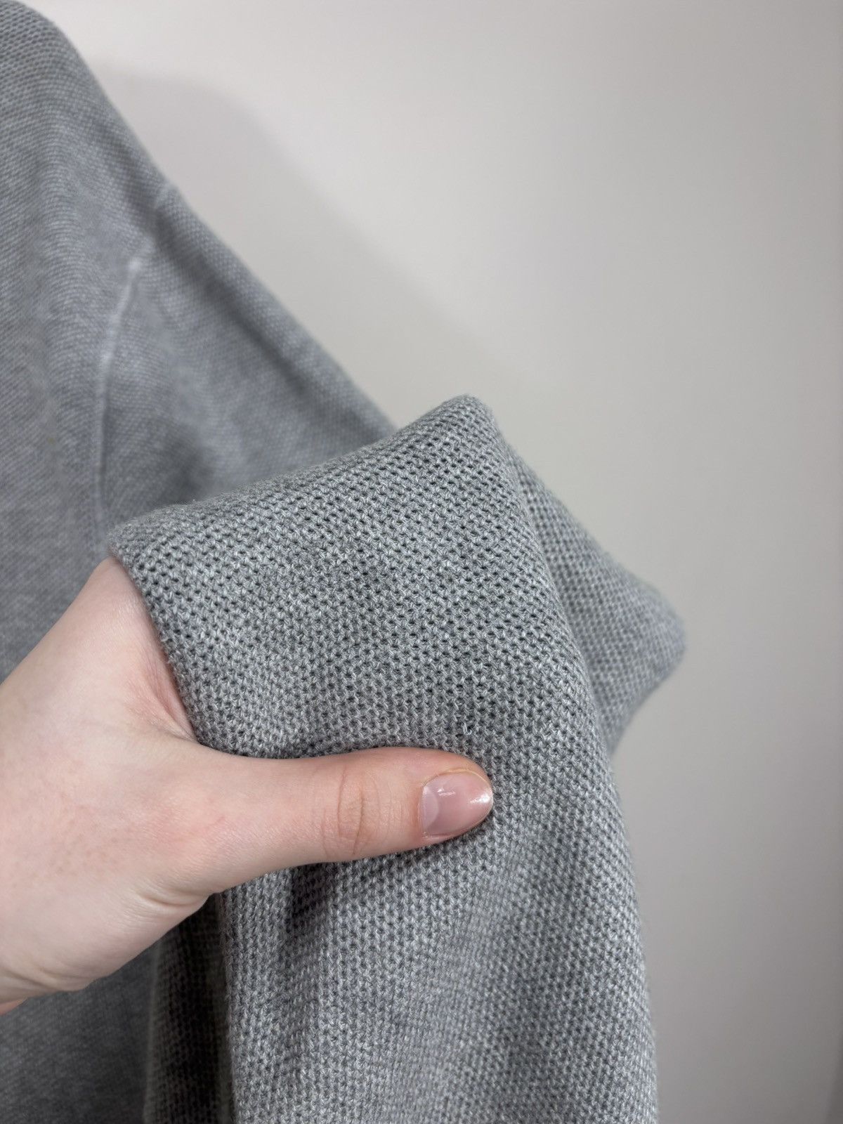 Polo Ralph Lauren Polo Ralph Lauren Men’s Grey Pima Cotton Full Zip Sweater Size US XL / EU 56 / 4 - 9 Thumbnail