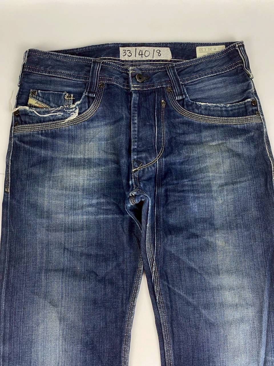 Diesel Vintage DieselTimmen 008ST Regular Slim Straight Denim Pants Size US 33 - 12 Thumbnail