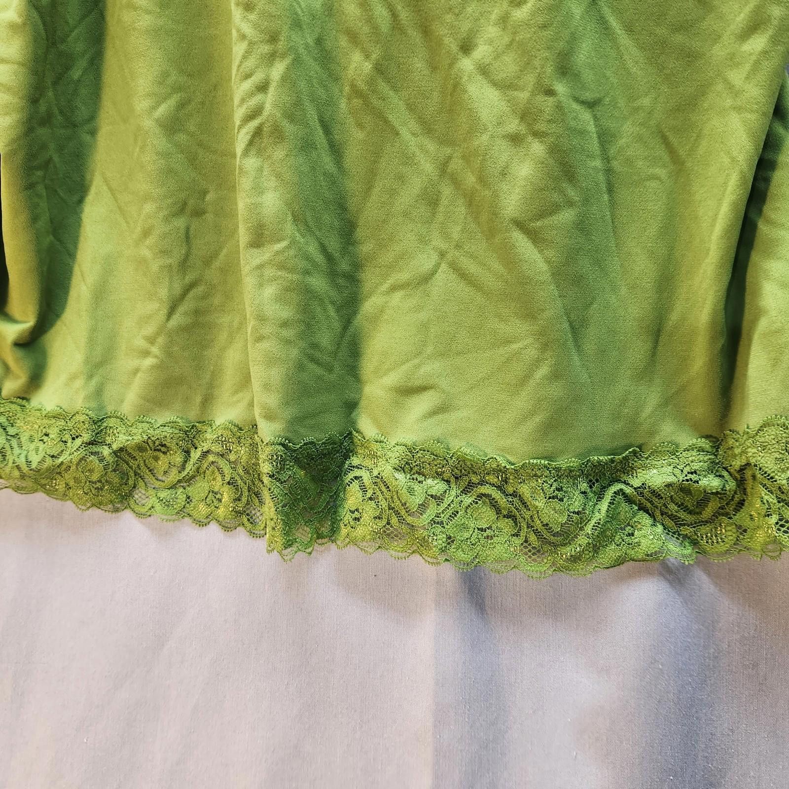 Designer Susan Graver Essentials Green Tank Top Size Large Size L / US 10 / IT 46 - 3 Thumbnail