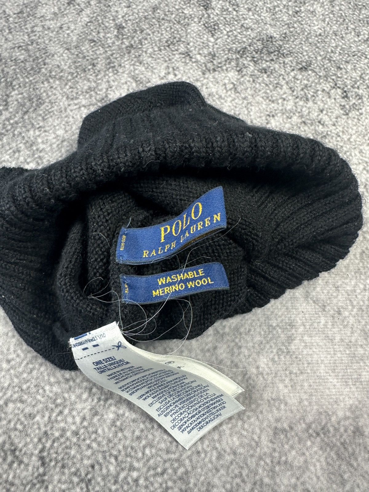 Polo Ralph Lauren Casual Polo Ralph Lauren wool Hat Streetwear USA 90s logo Size ONE SIZE - 3 Thumbnail