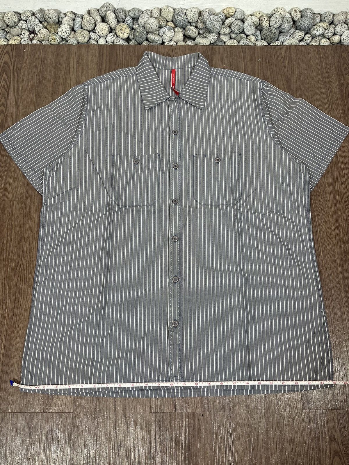Wtaps Wtaps Revolt S/S Stripe Workshirt Size US L / EU 52-54 / 3 - 15 Thumbnail