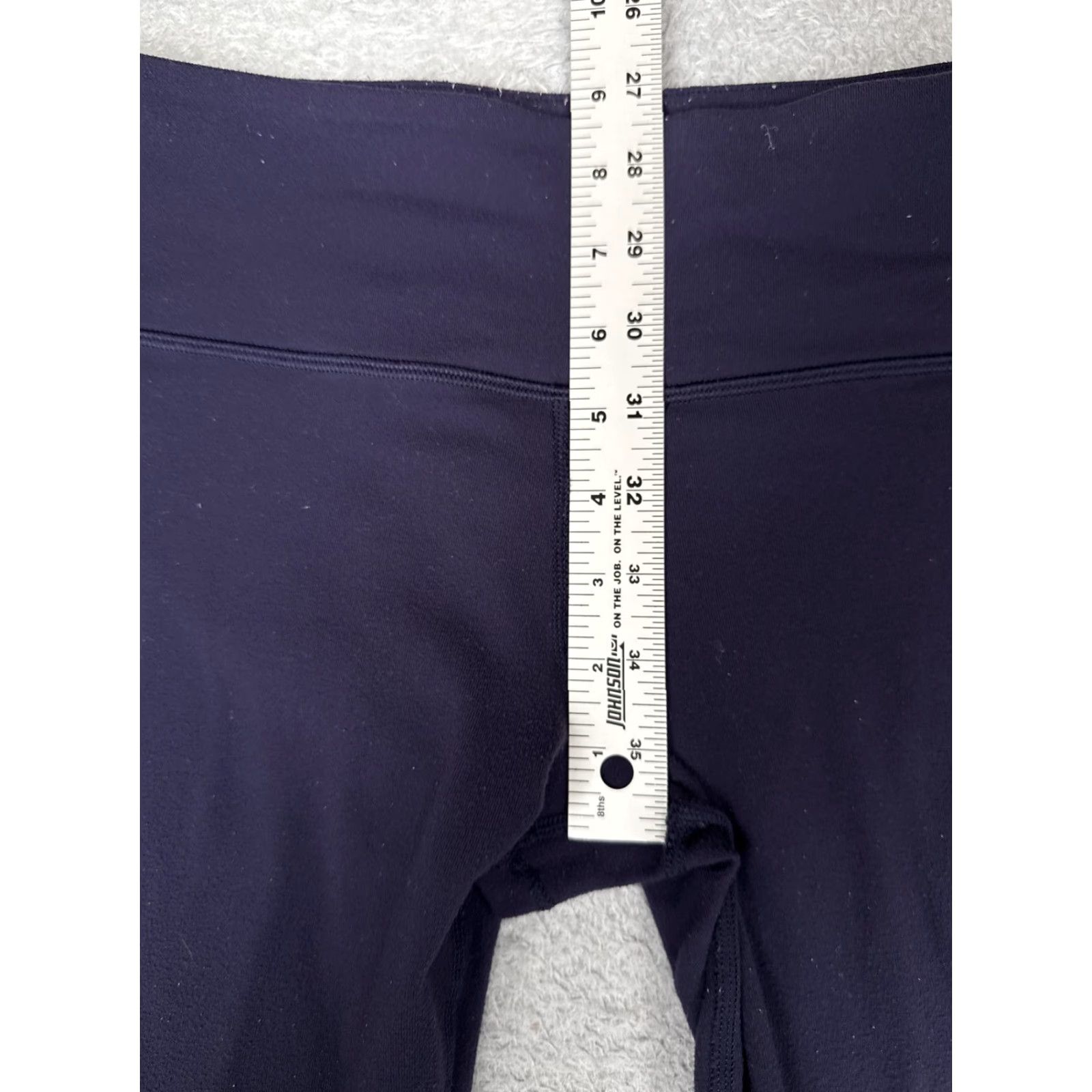 Lululemon Lululemon Wunder Under Pants Womens 8 Blue 31" Yoga Gym Athletic Workout READ Size 30" / US 8 / IT 44 - 7 Thumbnail