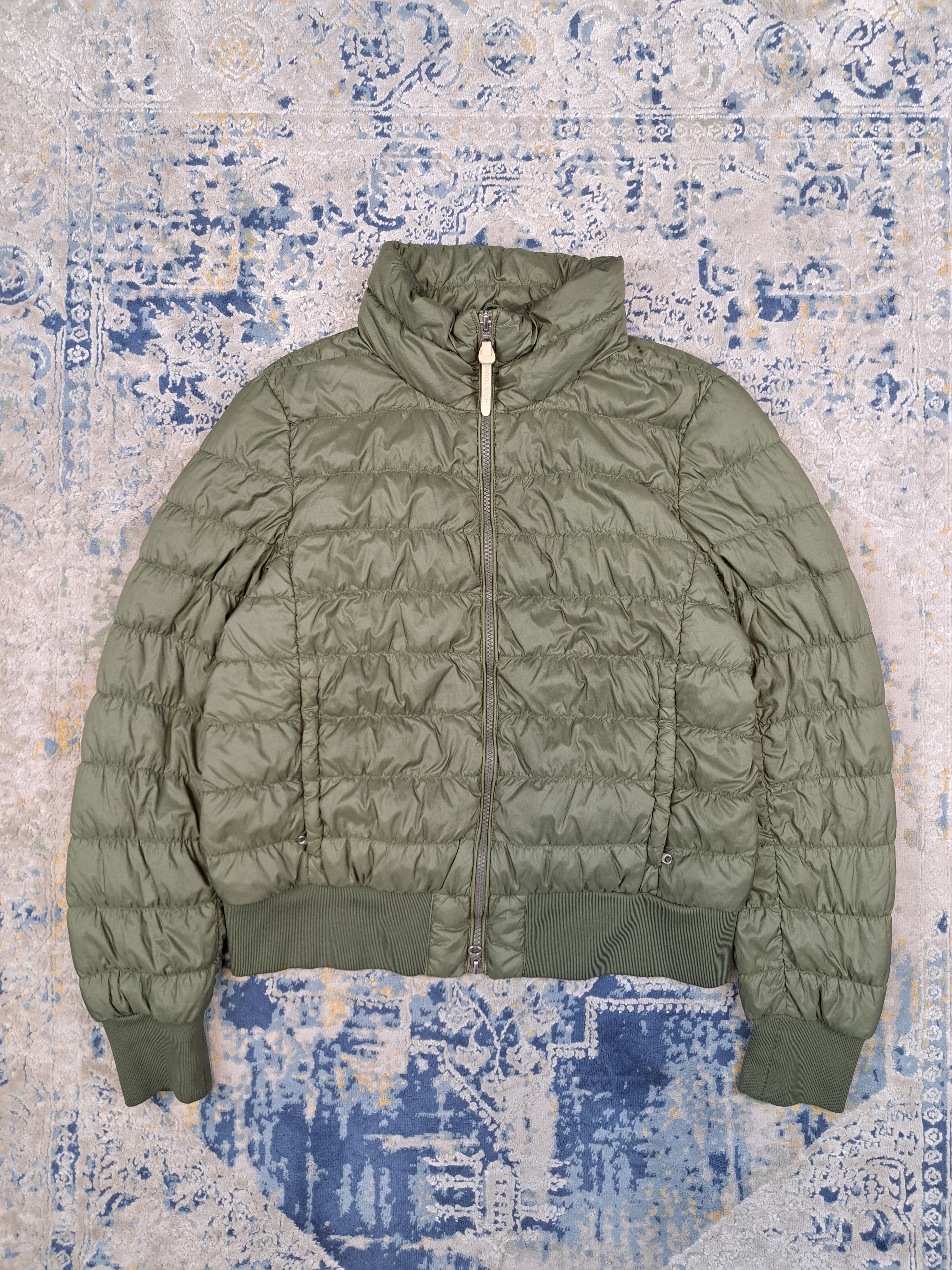 Woolrich Woolen Mills Woolrich Duck Down Cropped Puffer Jacket Luxury Size L / US 10 / IT 46 - 1 Thumbnail