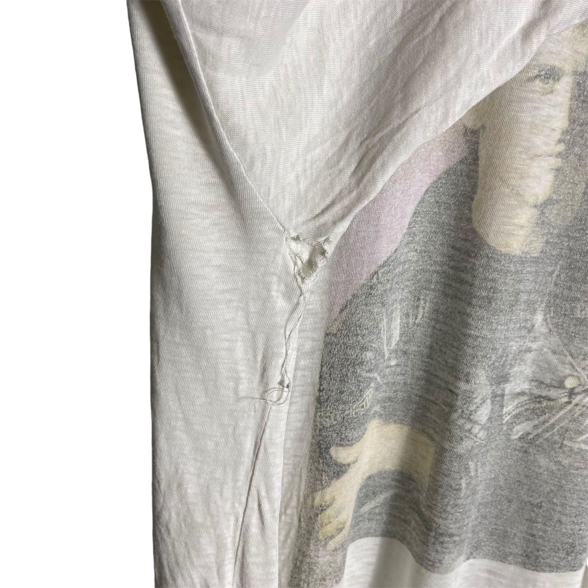 Band Tees × Vintage Vintage 90s Roch Voisine Distressed T-Shirt Size US XL / EU 56 / 4 - 8 Thumbnail