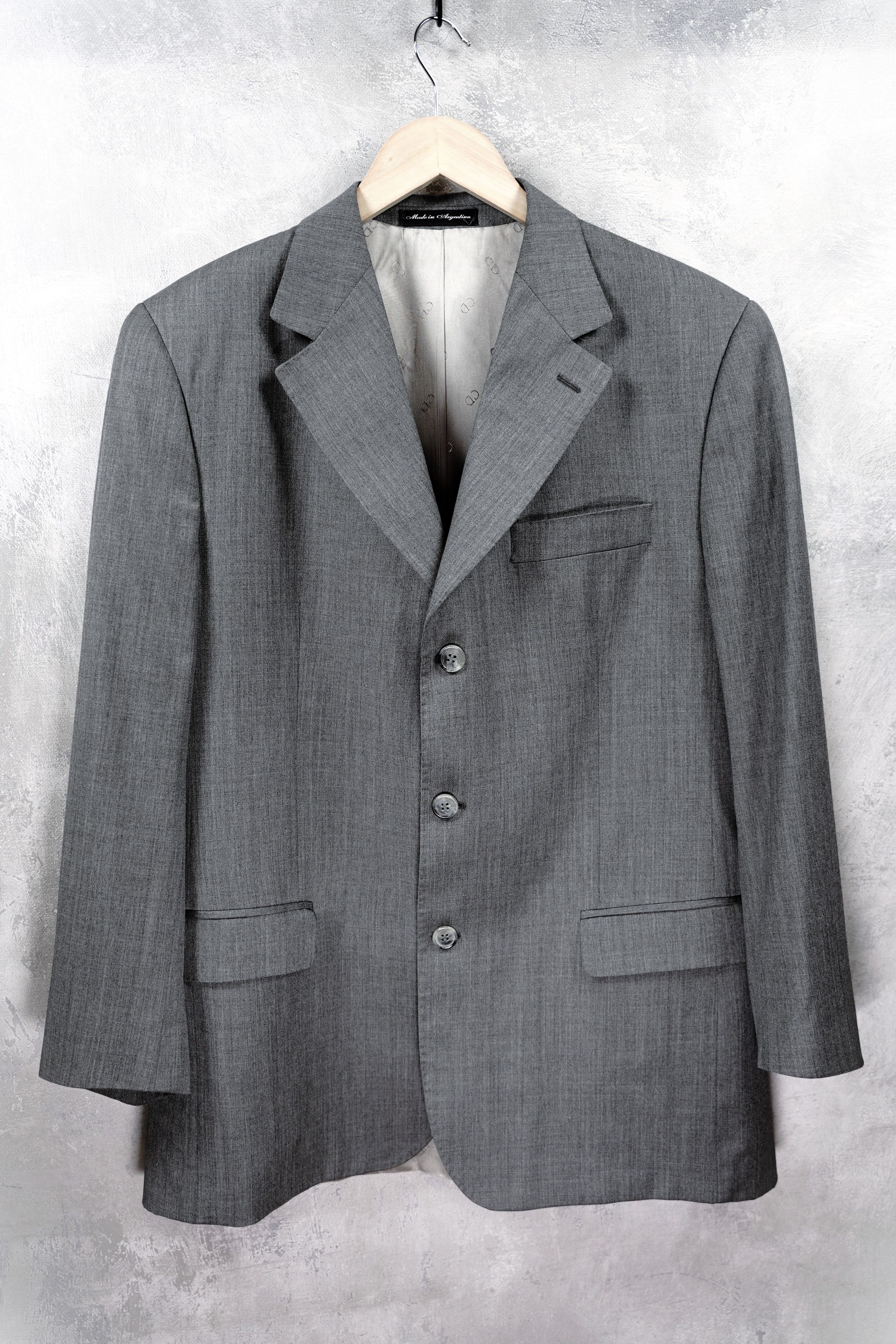 Christian Dior Monsieur Classic Blazer Christian Dior x Vintage x Luxury Size 50R - 2 Thumbnail