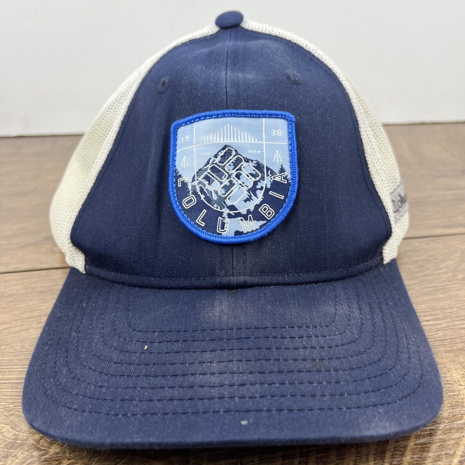 Columbia Columbia 1938 Hat Columbia Snapback Blue Hat Adjustable Adul Size ONE SIZE - 5 Thumbnail