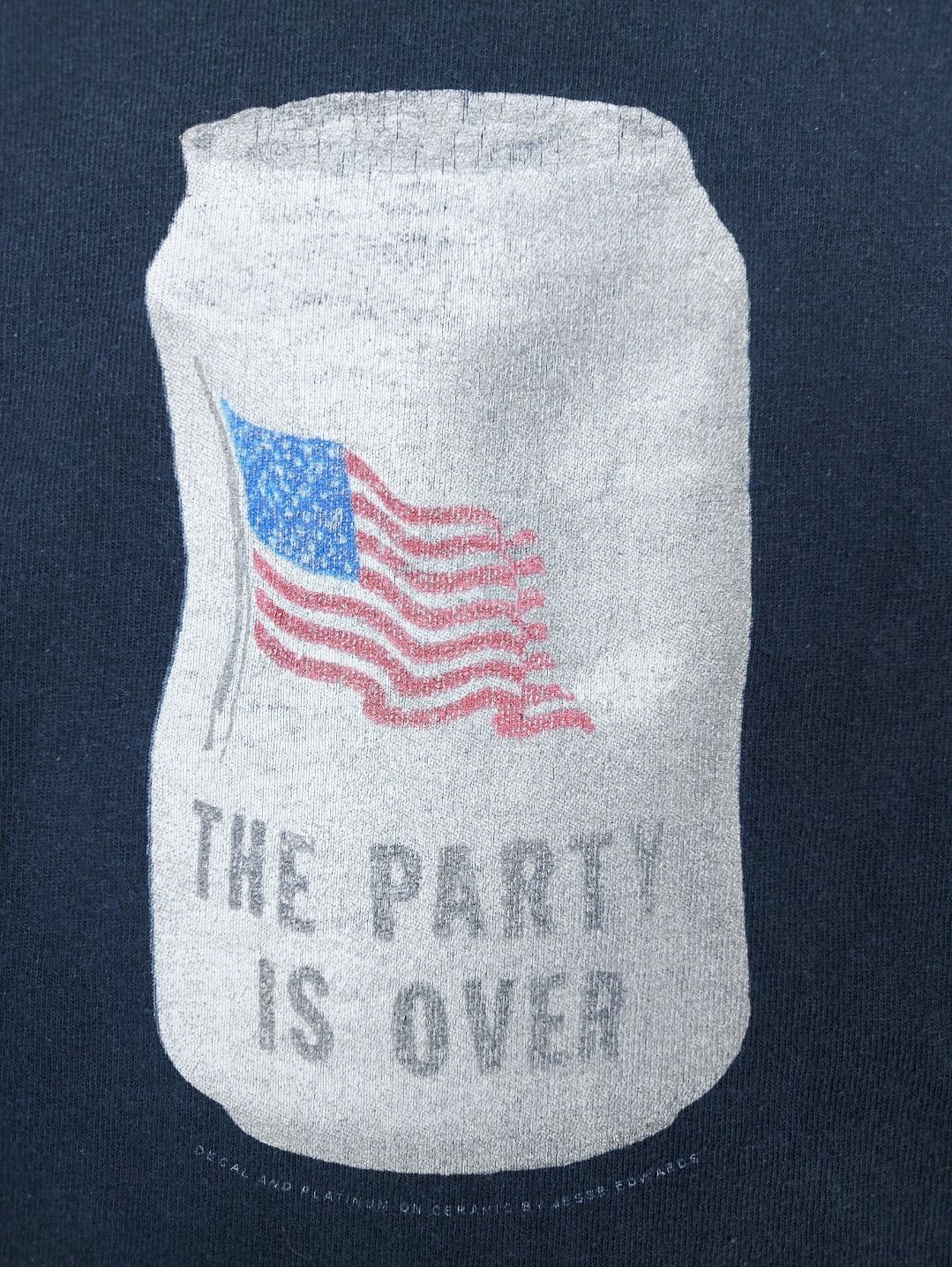 FUCT × Vintage FUCT USA The Party Is Over TEE Size US L / EU 52-54 / 3 - 2 Thumbnail