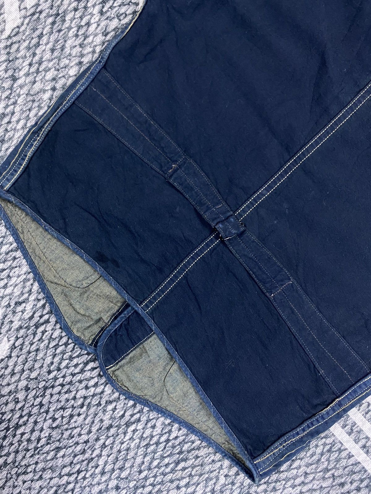RRL Ralph Lauren 🔥RARE Vintage RRL Ralph Lauren Indigo Hickory Stripes Vest Size US S / EU 44-46 / 1 - 7 Thumbnail
