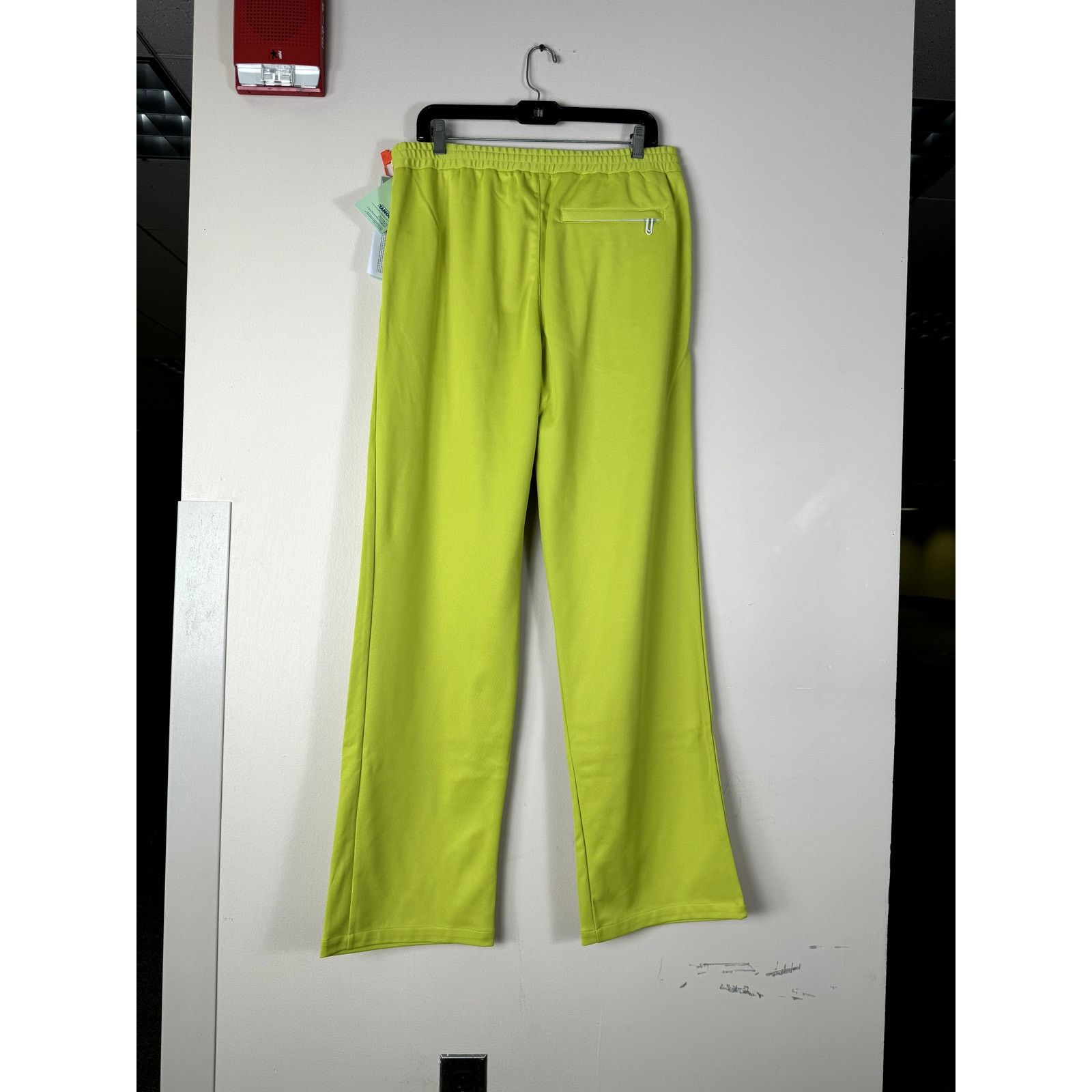 Off-White o1rshd1 Single Arrow Slim Trackpant in Lime White Size US 36 / EU 52 - 9 Thumbnail