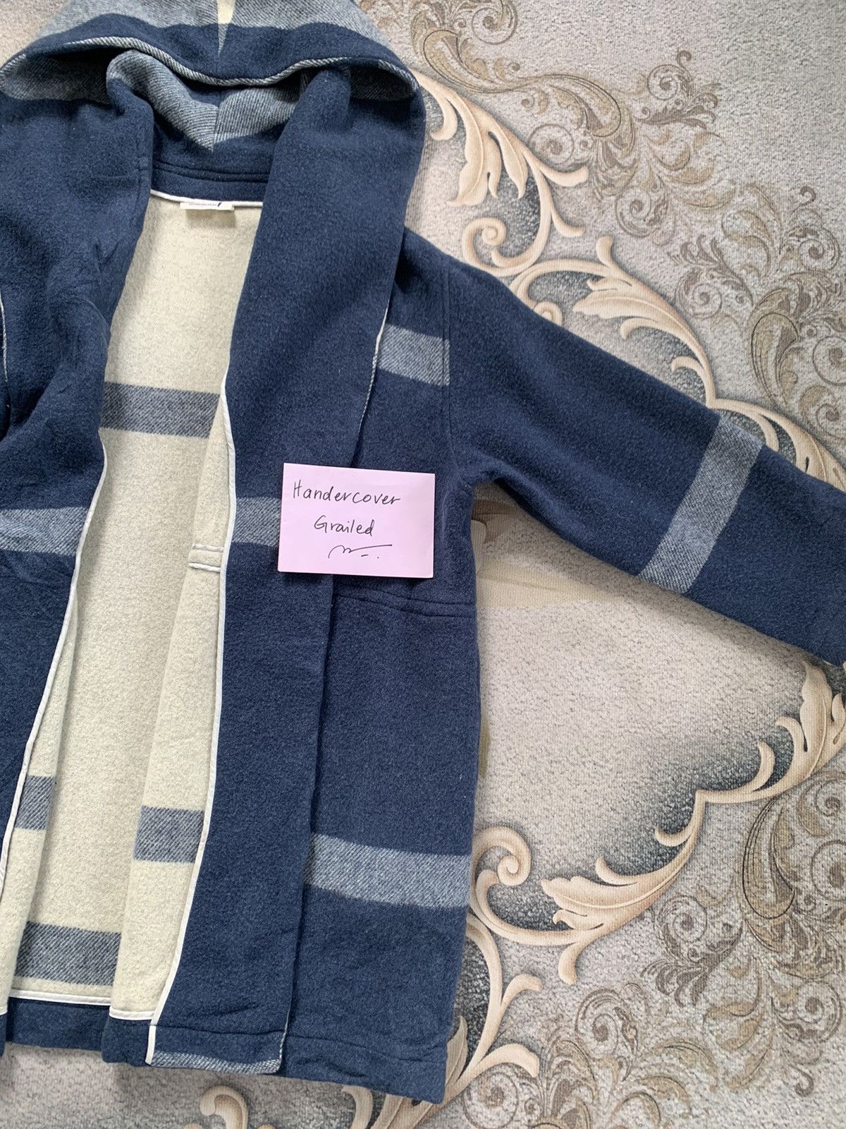 Hai Sporting Gear Hai Sporting Gear Stripes Blend Wool Cardigan Jacket Hooded Size US M / EU 48-50 / 2 - 4 Thumbnail