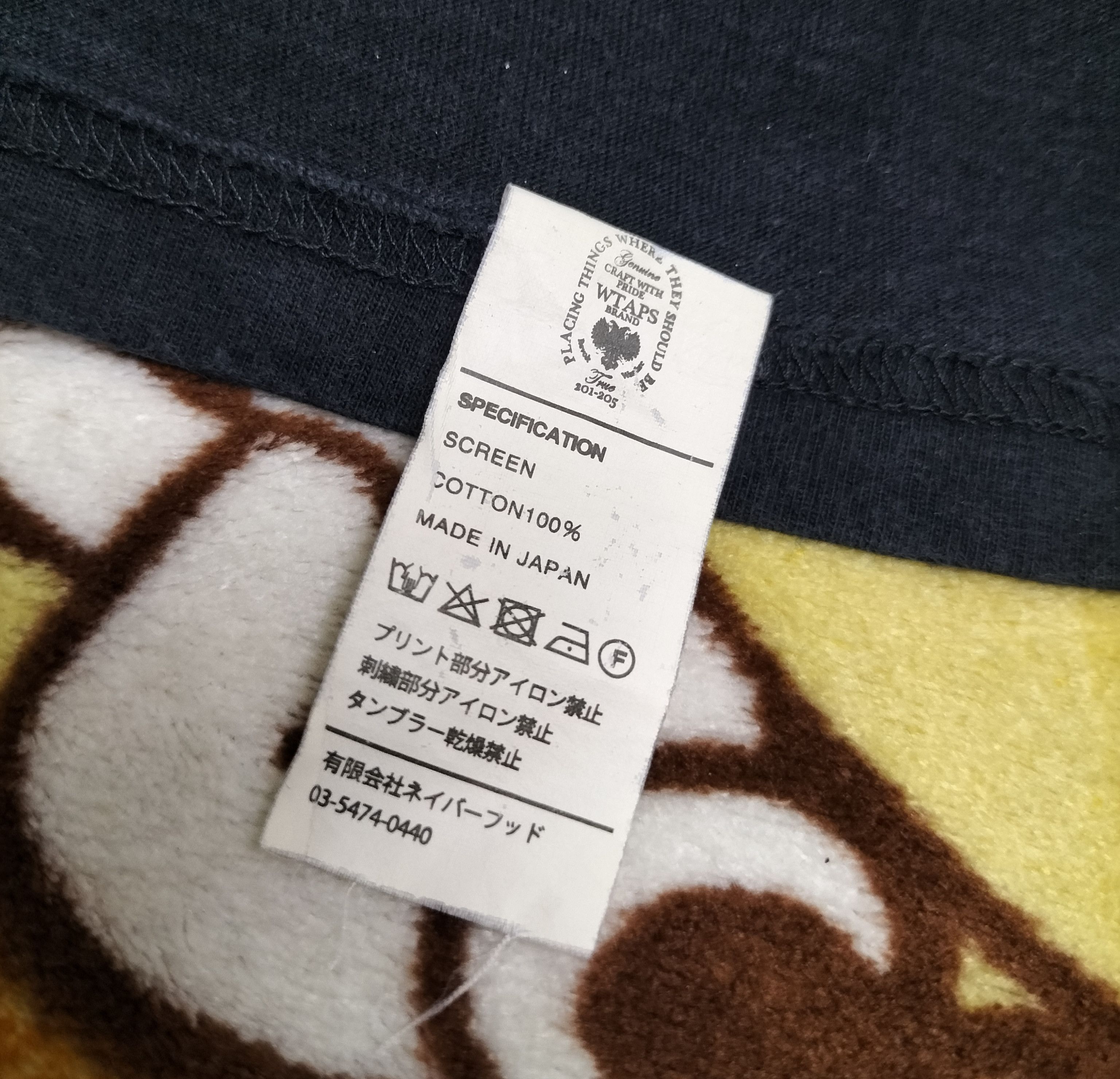 Wtaps Wtaps home sign tee Size US M / EU 48-50 / 2 - 6 Thumbnail