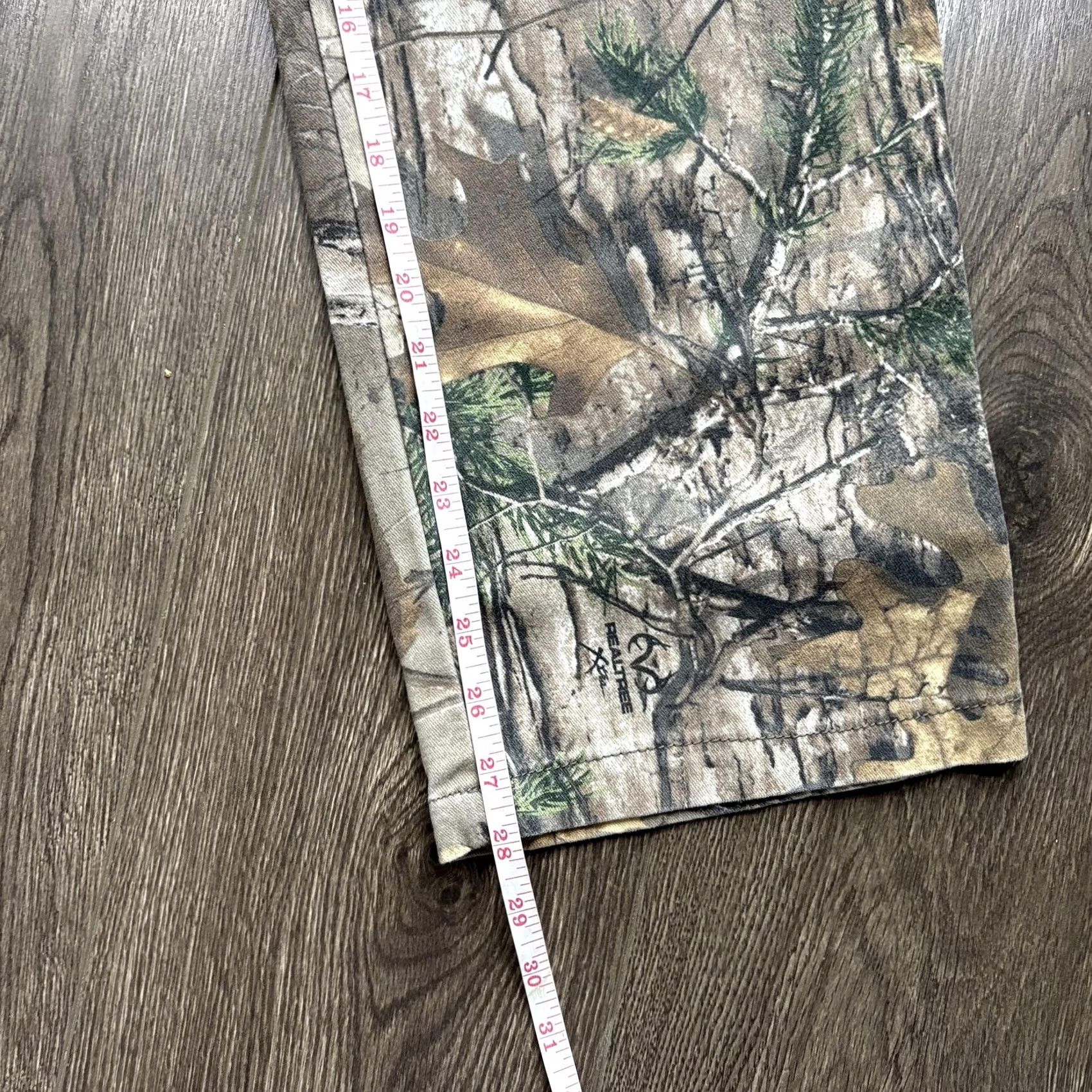 Realtree Vintage Realtree Camo Camouflage Cargo Pants 28x28 Brown Twill Hunting Pockets Size 28" / US 6 / IT 42 - 7 Thumbnail