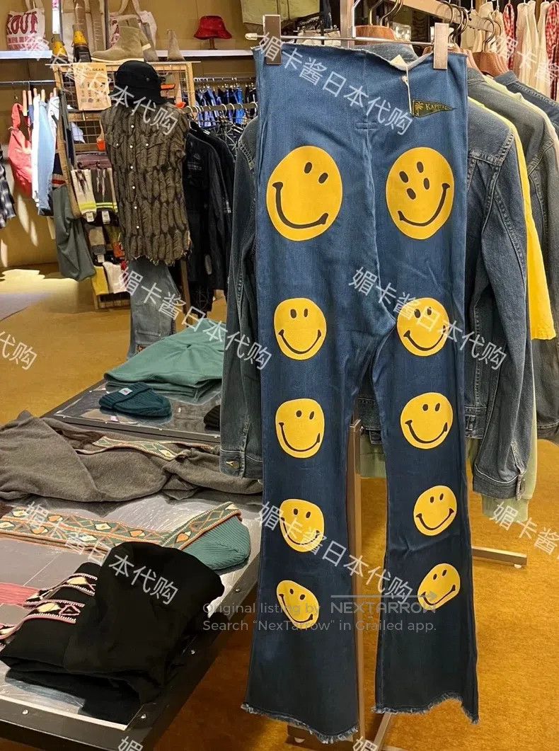 Kapital Kapital Size 1 Smiley face string label leggings Size US 30 / EU 46 - 1 Thumbnail