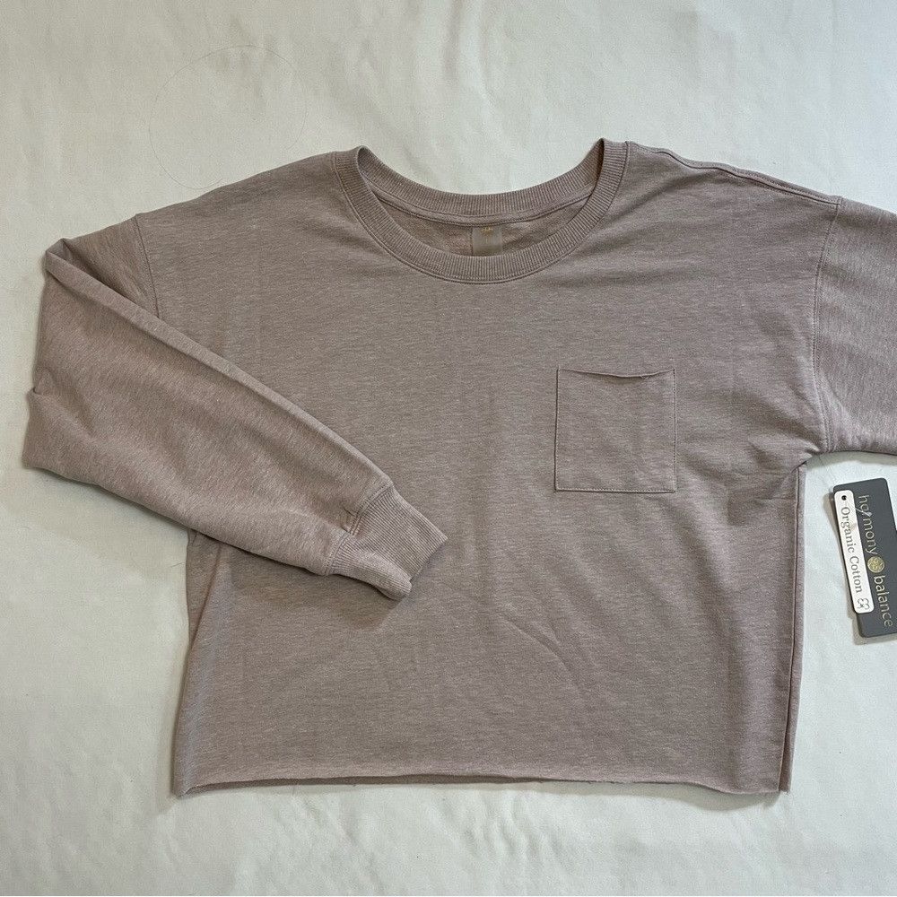 Other NWT New Harmony Balance Organic Cotton Beige Sweatshirt Siz Size L / US 10 / IT 46 - 4 Thumbnail