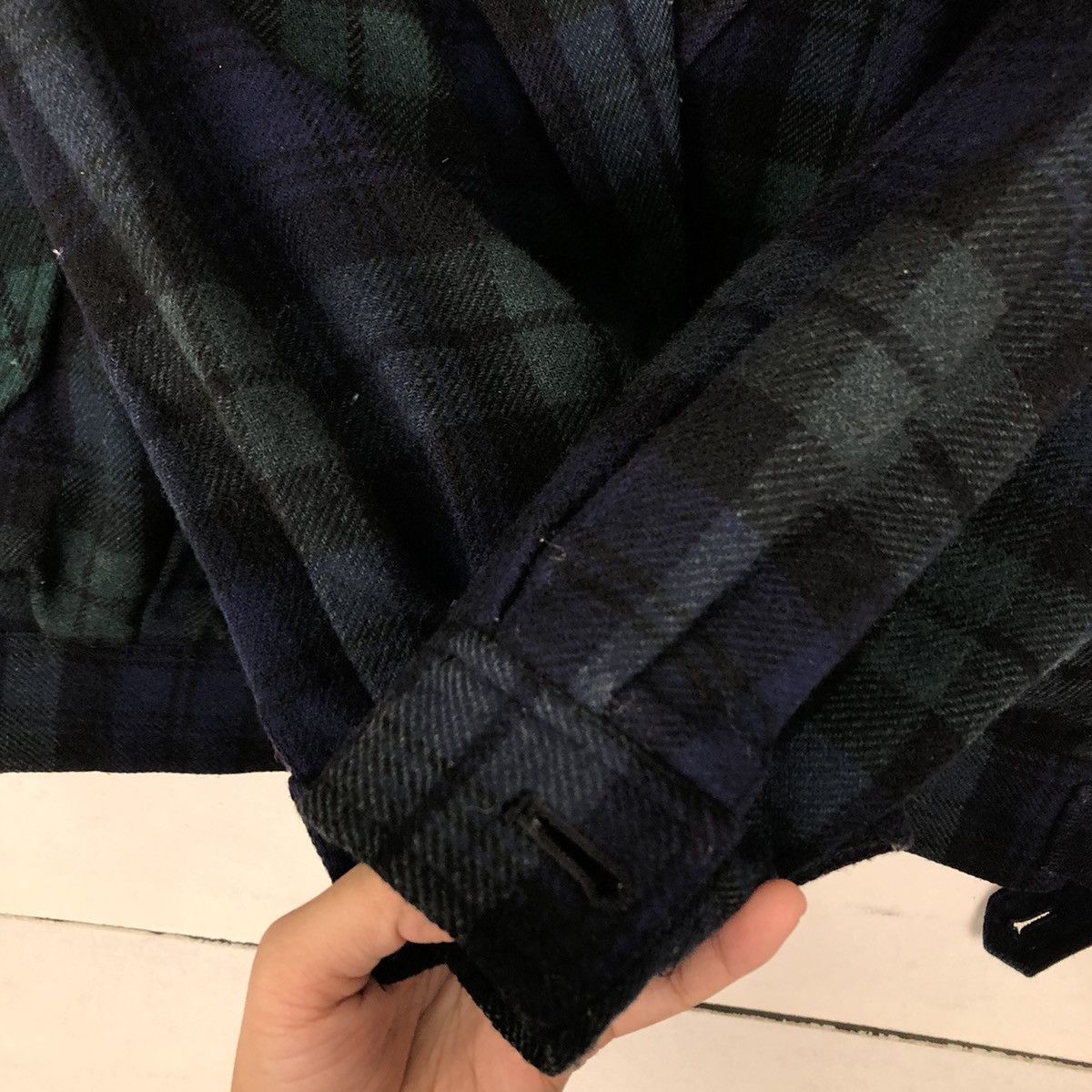 Japanese Brand VINTAGE BOMBER JACKET ROUQUINE ISSEY MIYAKE JAPAN Size US M / EU 48-50 / 2 - 11 Thumbnail