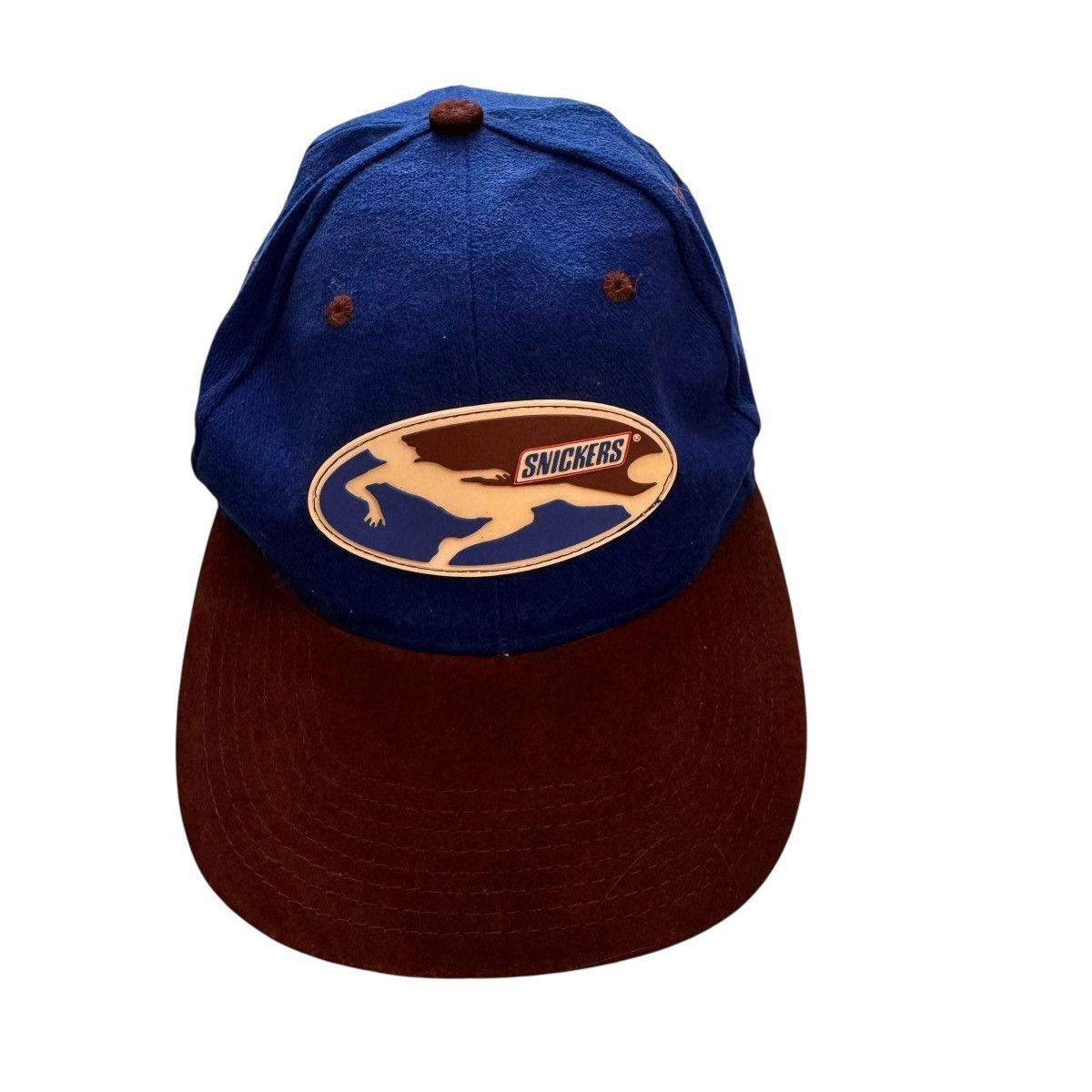 Other Vintage SNICKERS Hat American style Hype Cap 90s Big Logo Size ONE SIZE - 1 Thumbnail
