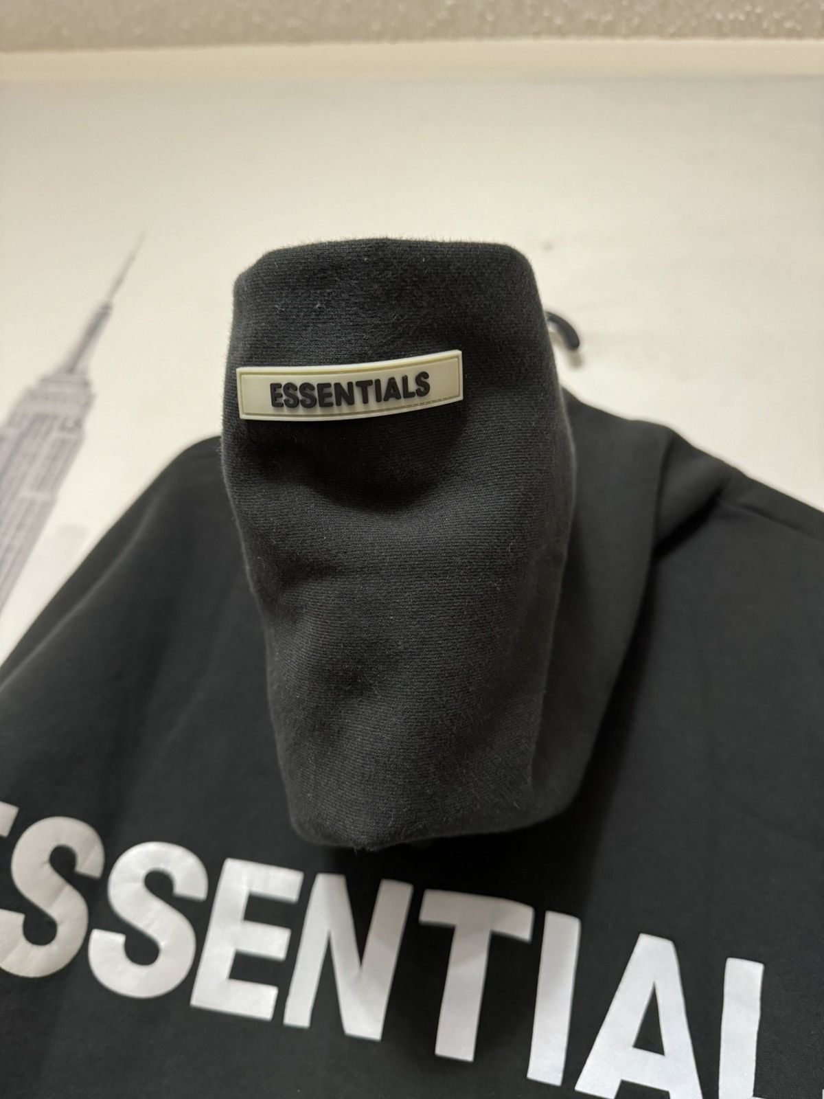 Fear of God 🔥Fear of God Essentials 3M Graphic Hoodie FW19 Black SZ S Size US S / EU 44-46 / 1 - 4 Thumbnail