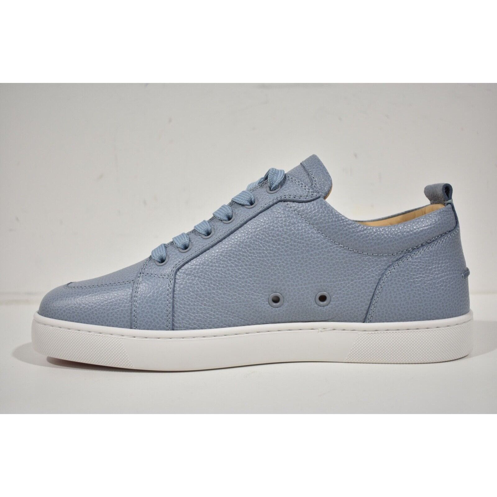 Christian Louboutin Christian Louboutin Rantulow Flat Blue Zinc Leather Low Size US 10.5 / EU 43-44 - 9 Thumbnail