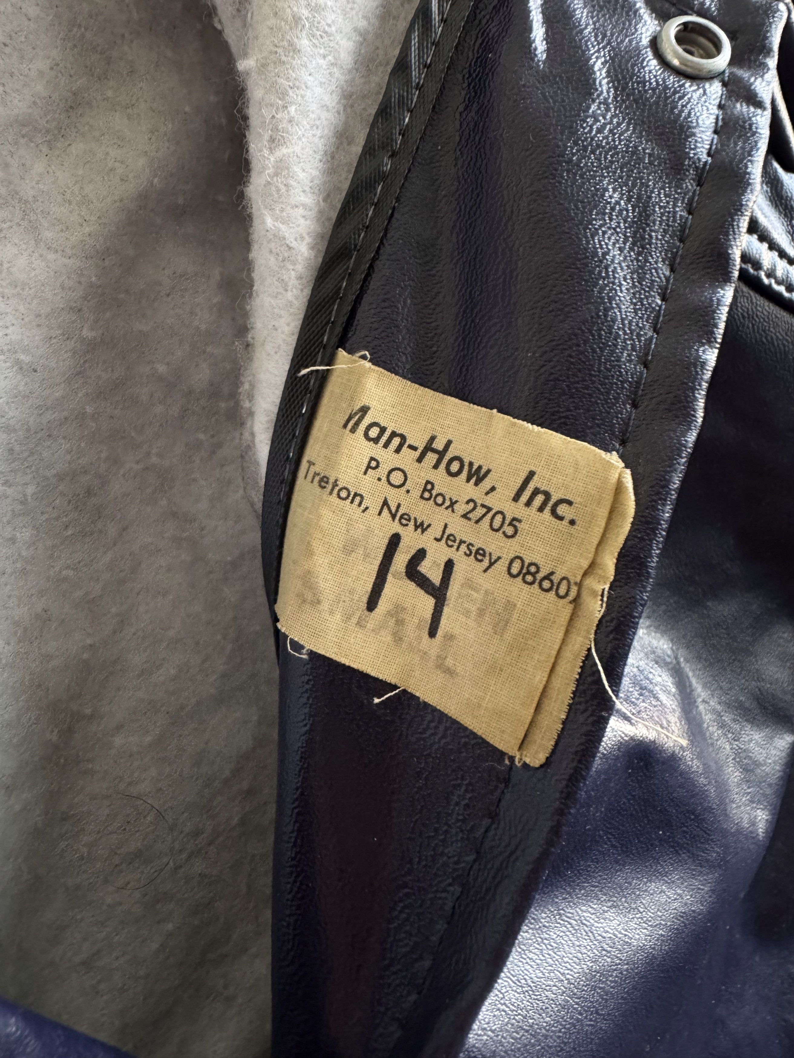 Vintage 70/80s Rain Jacket Glove Pocket Size 14 Size XL / US 12-14 / IT 48-50 - 4 Thumbnail