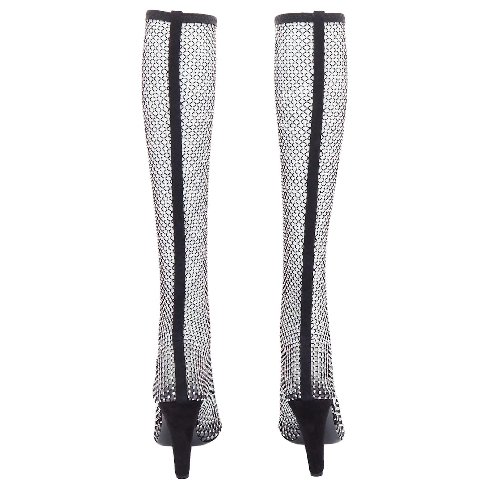 Saint Laurent Paris o1tp1o0125 Boot in Black Size US 7 / IT 37 - 4 Thumbnail